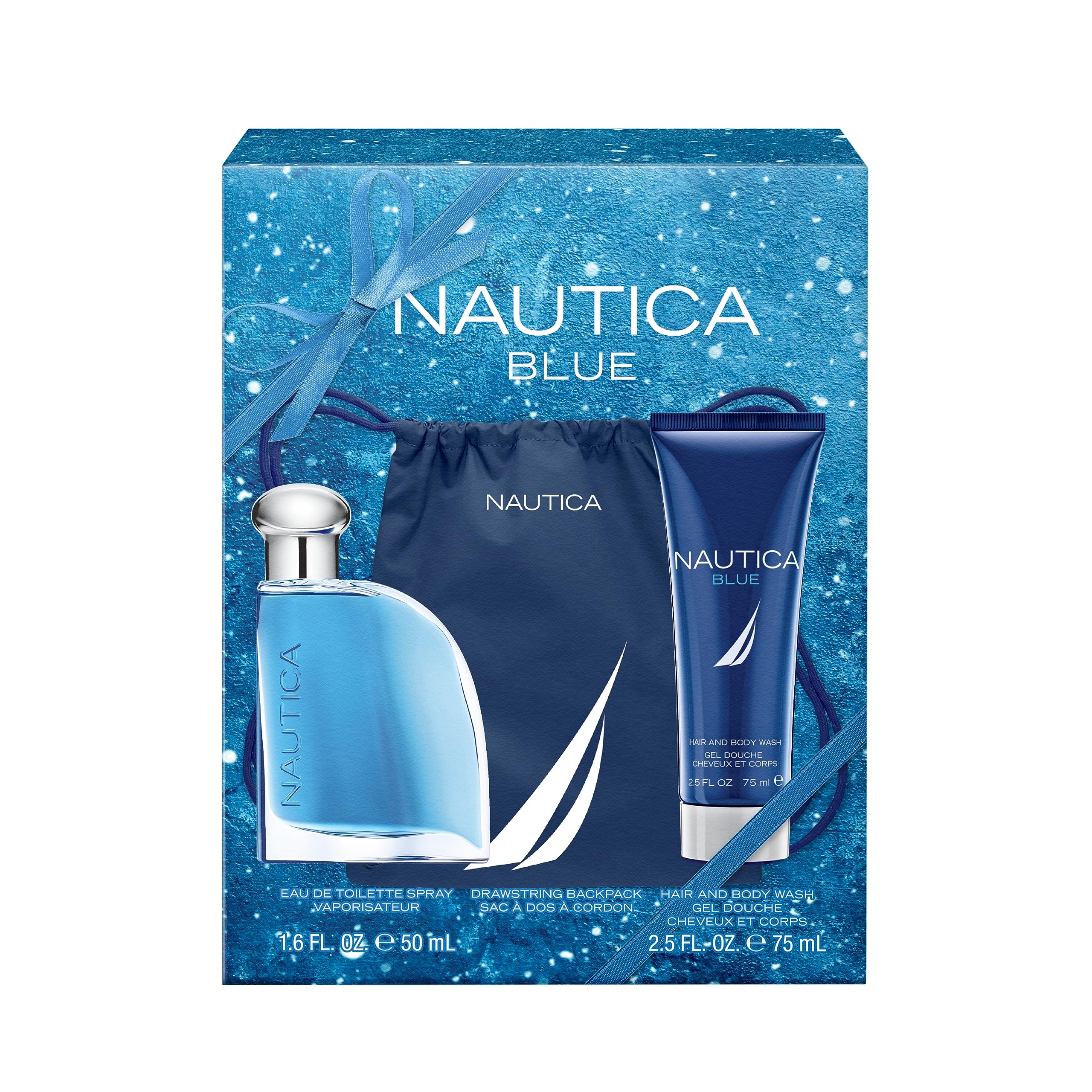 Foto 7 pulgar | Perfume Nautica Blue Eau De Toilette 50 Ml Con Gel De Baño 75 Ml - Venta Internacional.