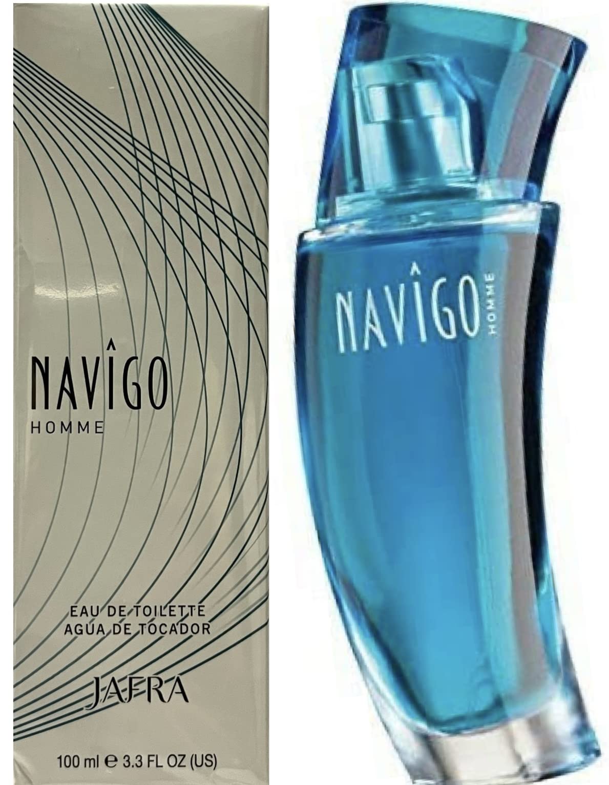 Perfume Jafra Navigo Homme Eau D' Toilette Para Hombre, 100 Ml - Venta Internacional.