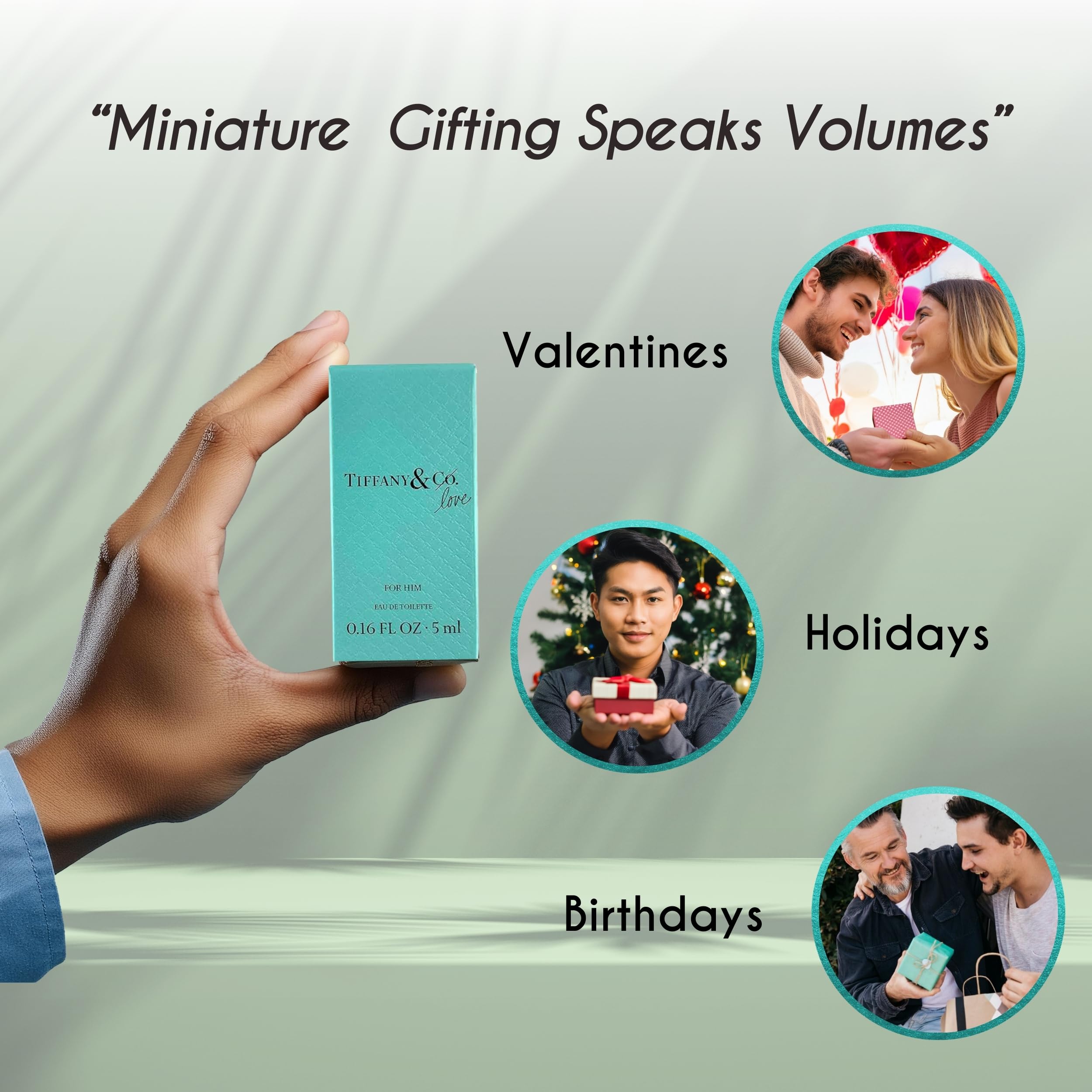 Foto 3 pulgar | Perfumes Tiffany & Co. Eau De Toilette Love For Him, 5 Ml - Venta Internacional.