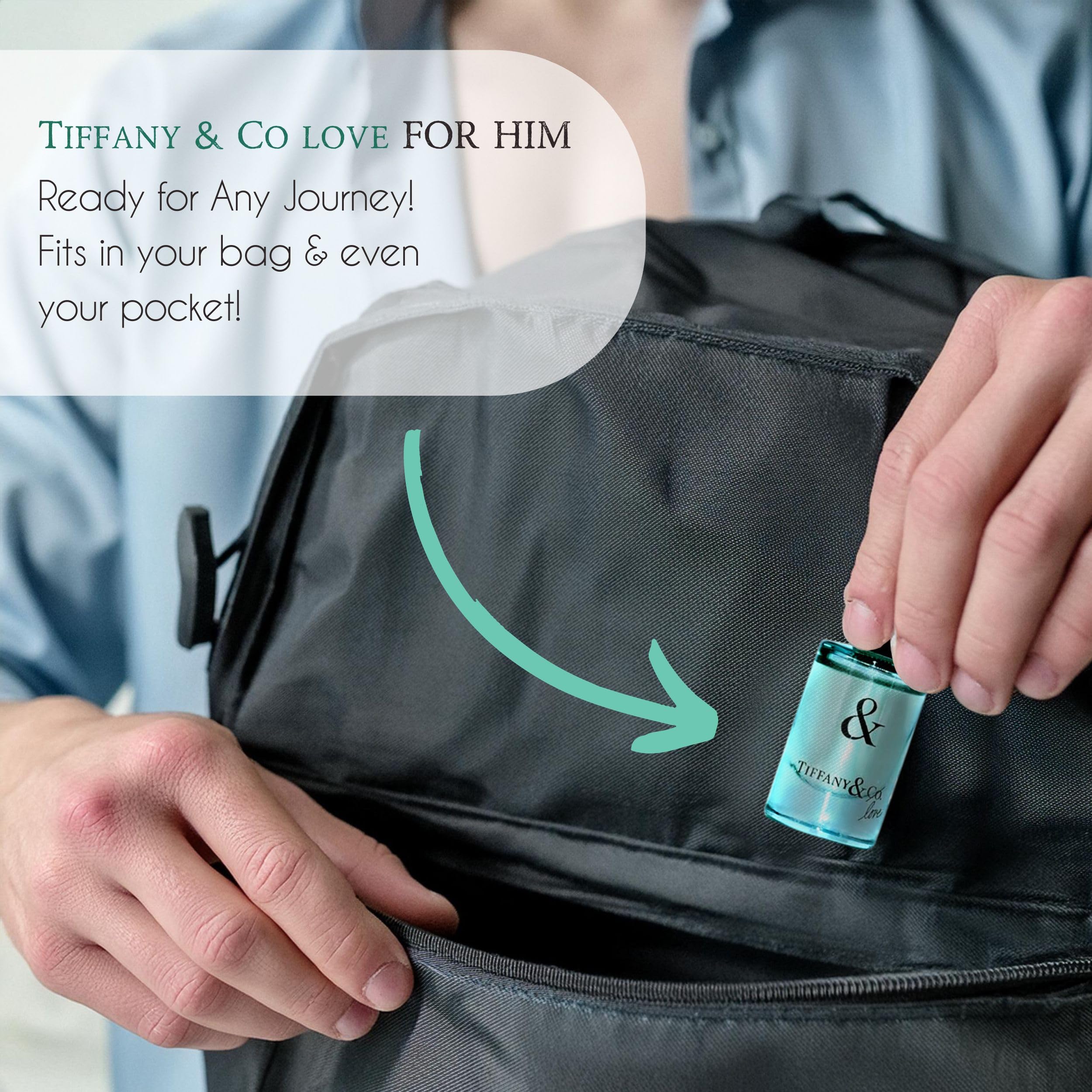 Foto 4 pulgar | Perfumes Tiffany & Co. Eau De Toilette Love For Him, 5 Ml - Venta Internacional.