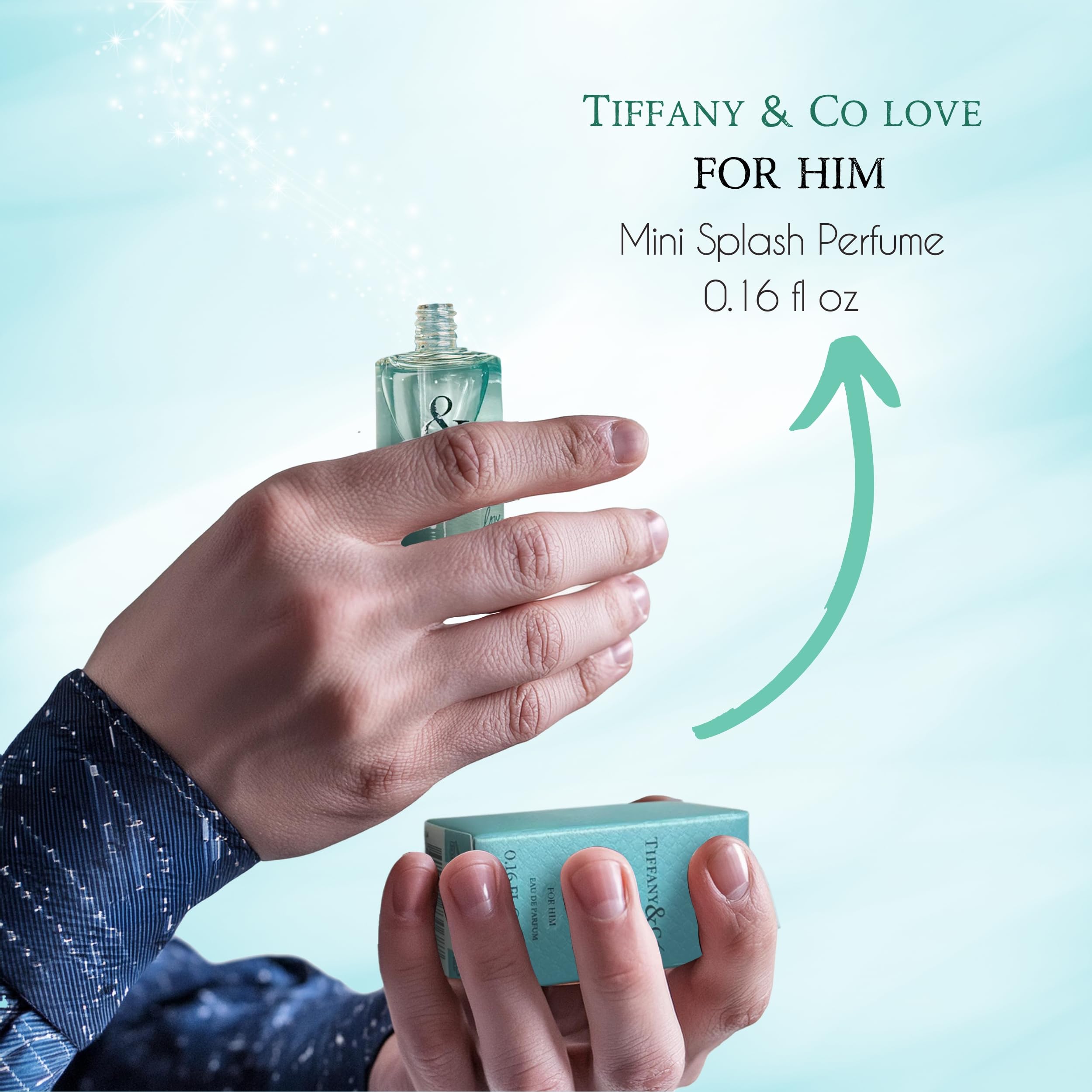 Foto 5 pulgar | Perfumes Tiffany & Co. Eau De Toilette Love For Him, 5 Ml - Venta Internacional.