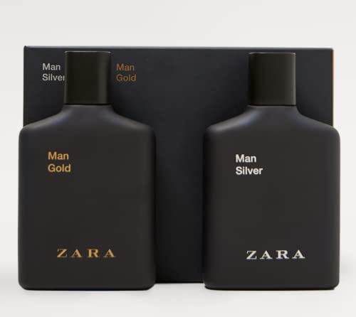 Foto 1 | Perfume Zara Man Gold Y Zara Man Silver Edt 100 Ml - Venta Internacional.