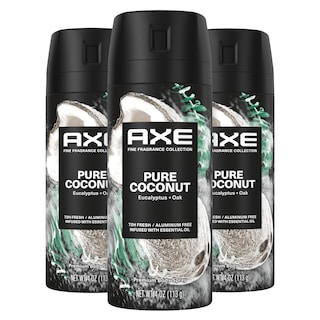 Foto 1 | Desodorante Axe Pure Coconut de 3 Piezas-Venta Internacional