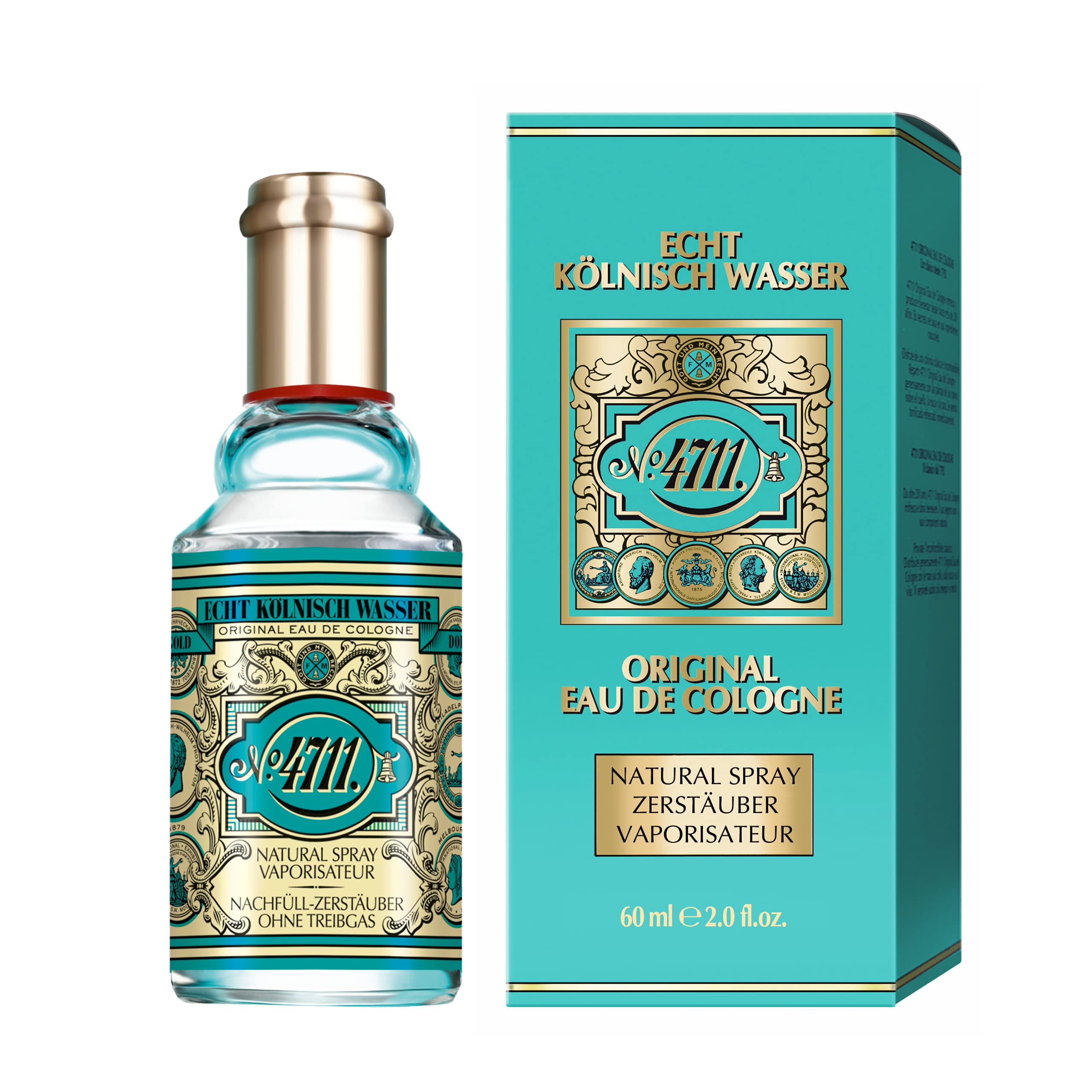 Perfume 4711 De Muelhens Edc, 60 Ml, Para Hombre Unisex - Venta Internacional.