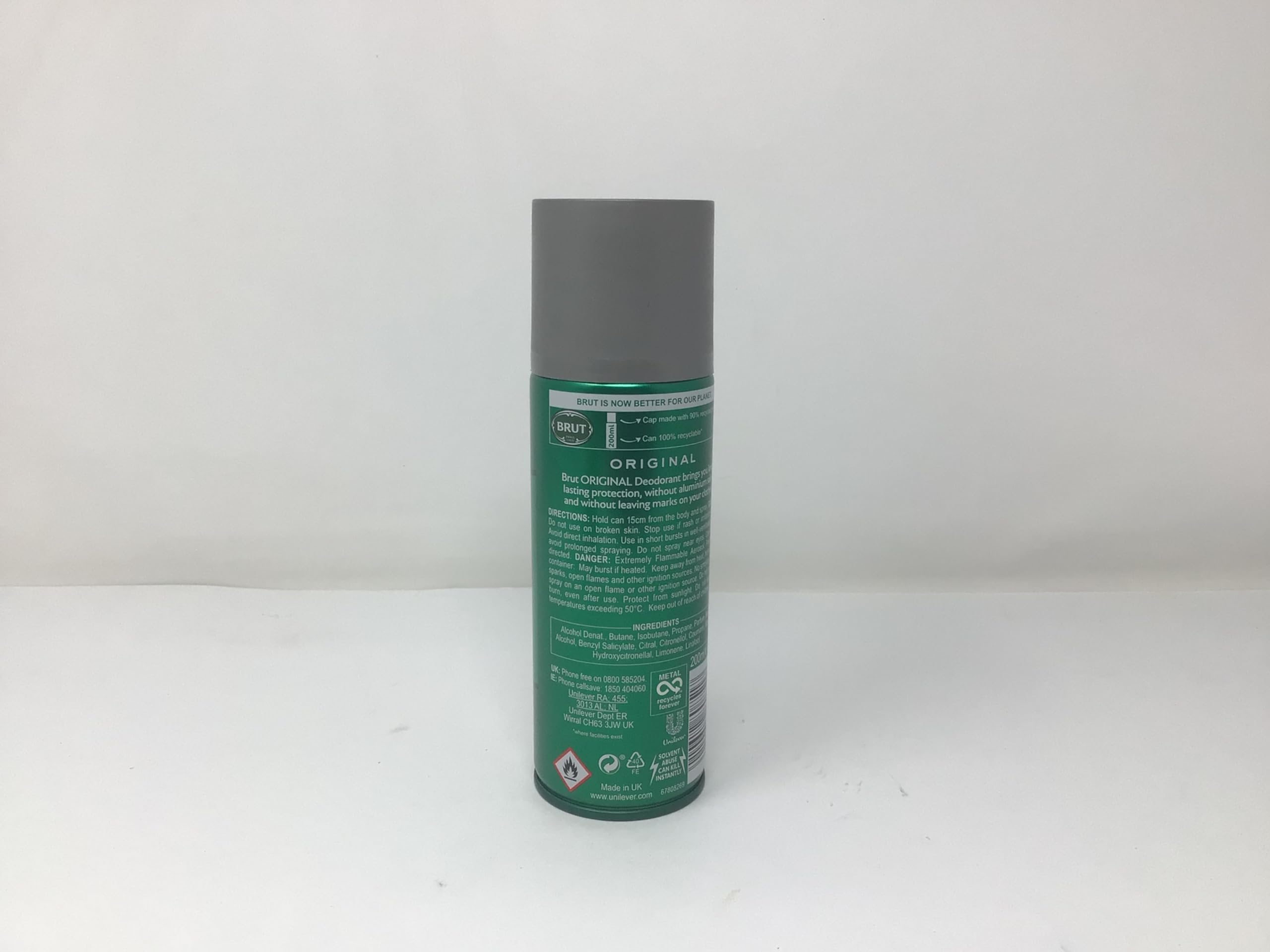 Foto 5 pulgar | Desodorante Corporal Brut Original 200 Ml Para Hombre (paquete De 3) - Venta Internacional.