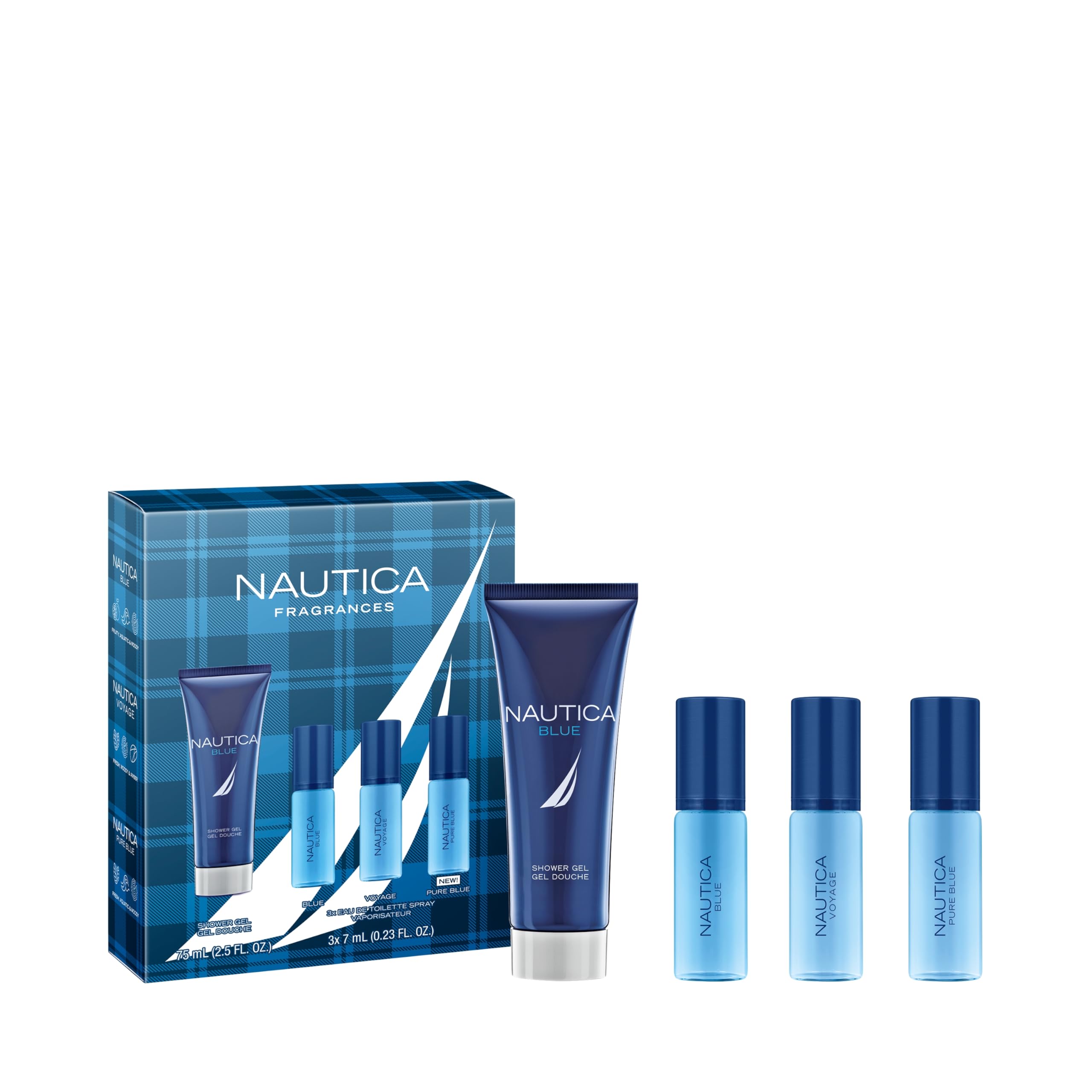 Foto 2 pulgar | Perfume Nautica Blue Voyage y Pure Blue Azul  - Venta Internacional