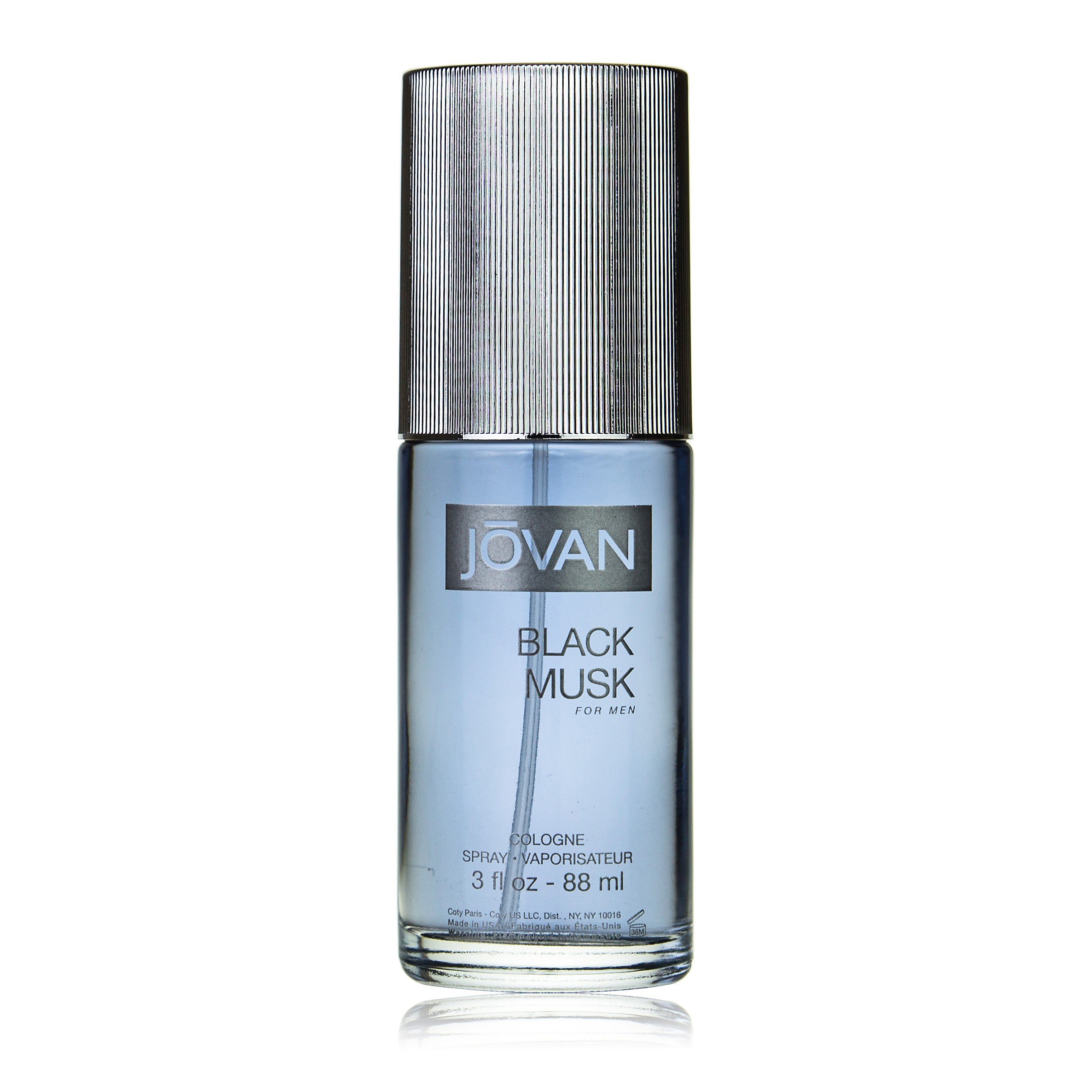 Perfume Jovan Black Musk Eau De Cologne En Aerosol, 90 Ml, Para Hombre - Venta Internacional.