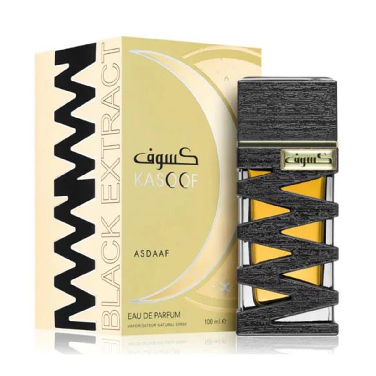 Perfume Lattafa Asdaaf Kasoof Black Extract 100 Ml Eau De Parfum - Venta Internacional.