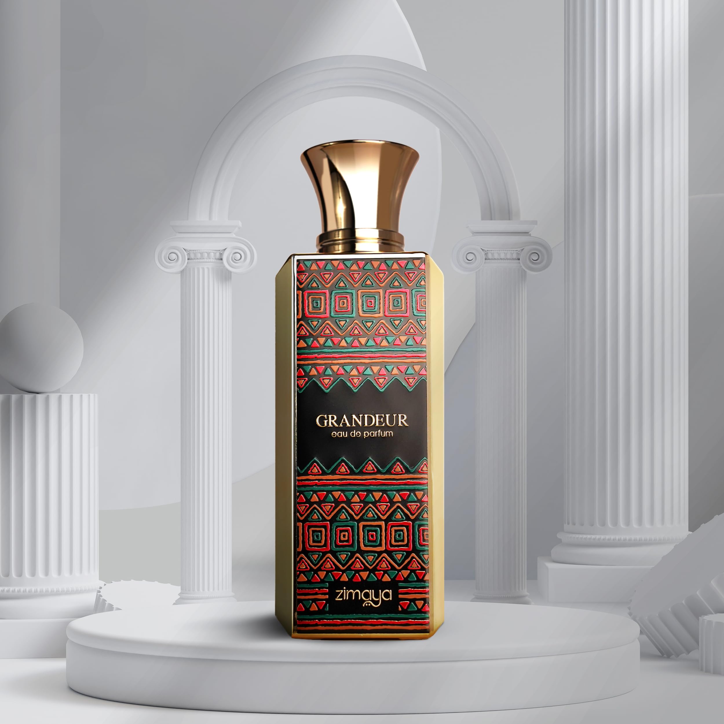 Foto 5 pulgar | Perfume Grandeur Perfume Zimaya, 100 Ml, 3,4 Onzas Oz, Unisex - Venta Internacional.
