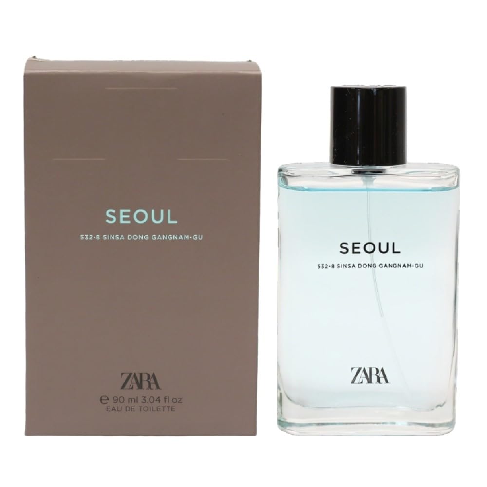 Colonia Zara Man Seoul 532-8 Sinsadong Gangnam-gu Edt 90 Ml - Venta Internacional