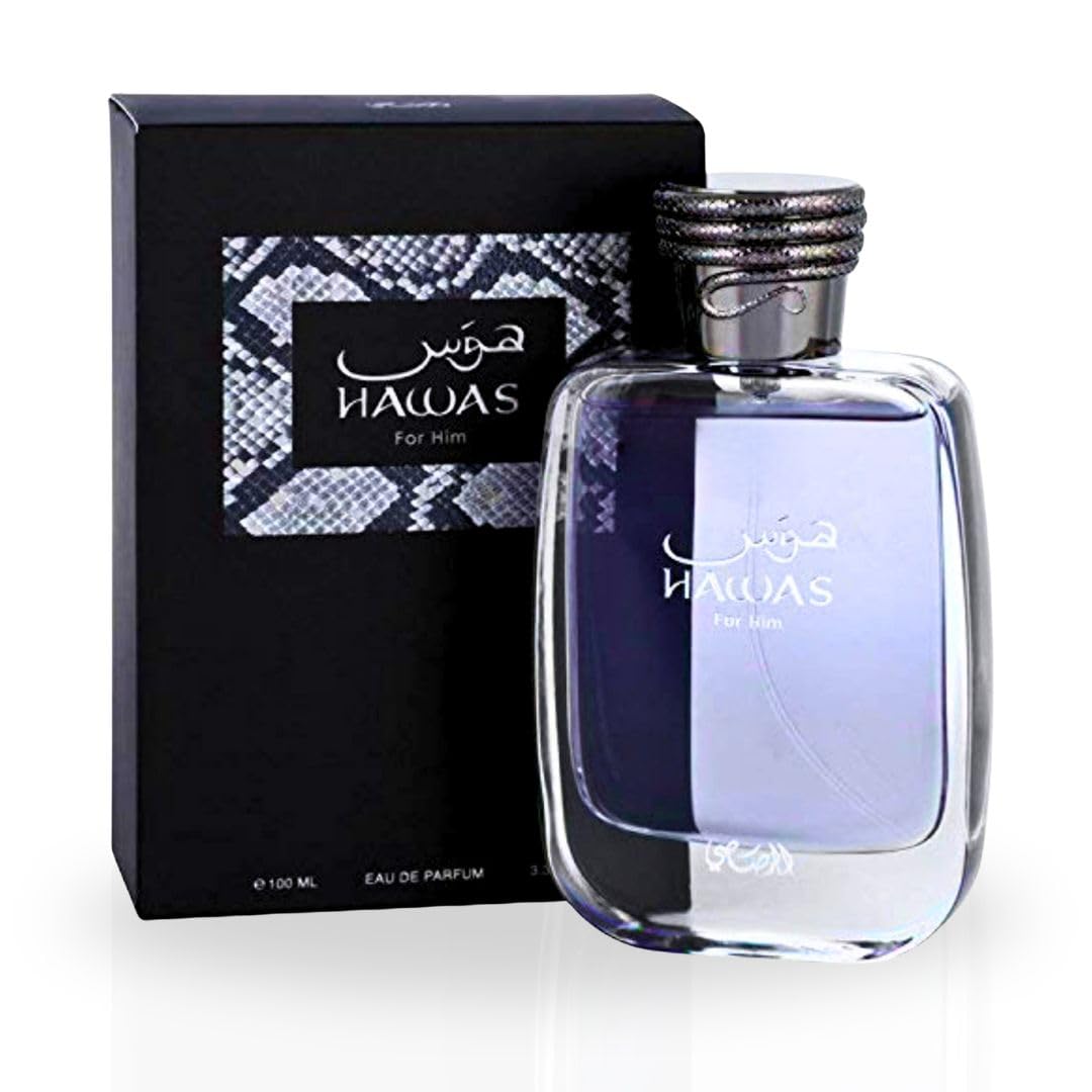 Foto 3 pulgar | Perfume Rasasi Hawas Para Él Y Hawas Para Ella Edp 100 Ml - Venta Internacional.