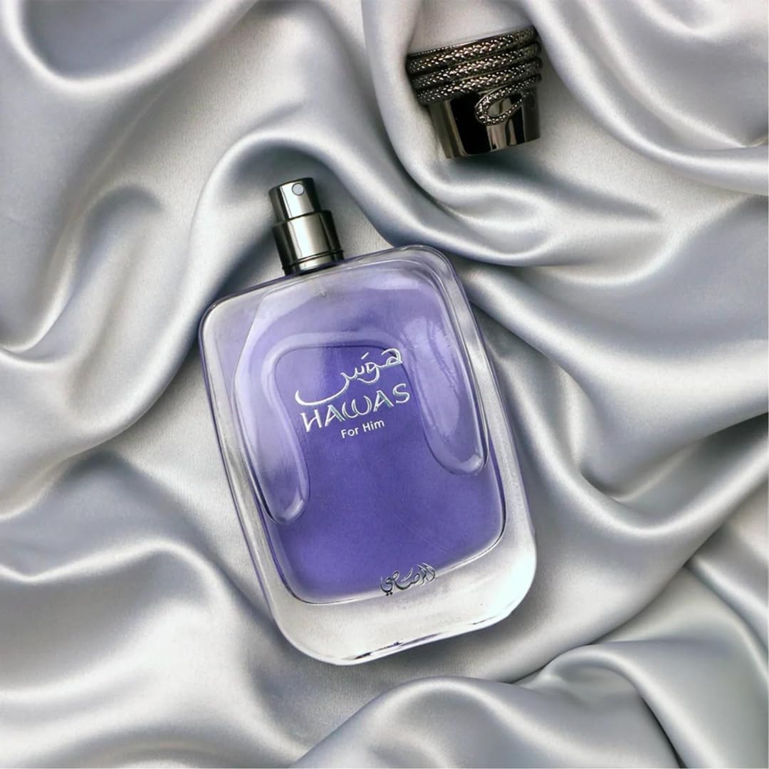 Foto 5 pulgar | Perfume Rasasi Hawas Para Él Y Hawas Para Ella Edp 100 Ml - Venta Internacional.