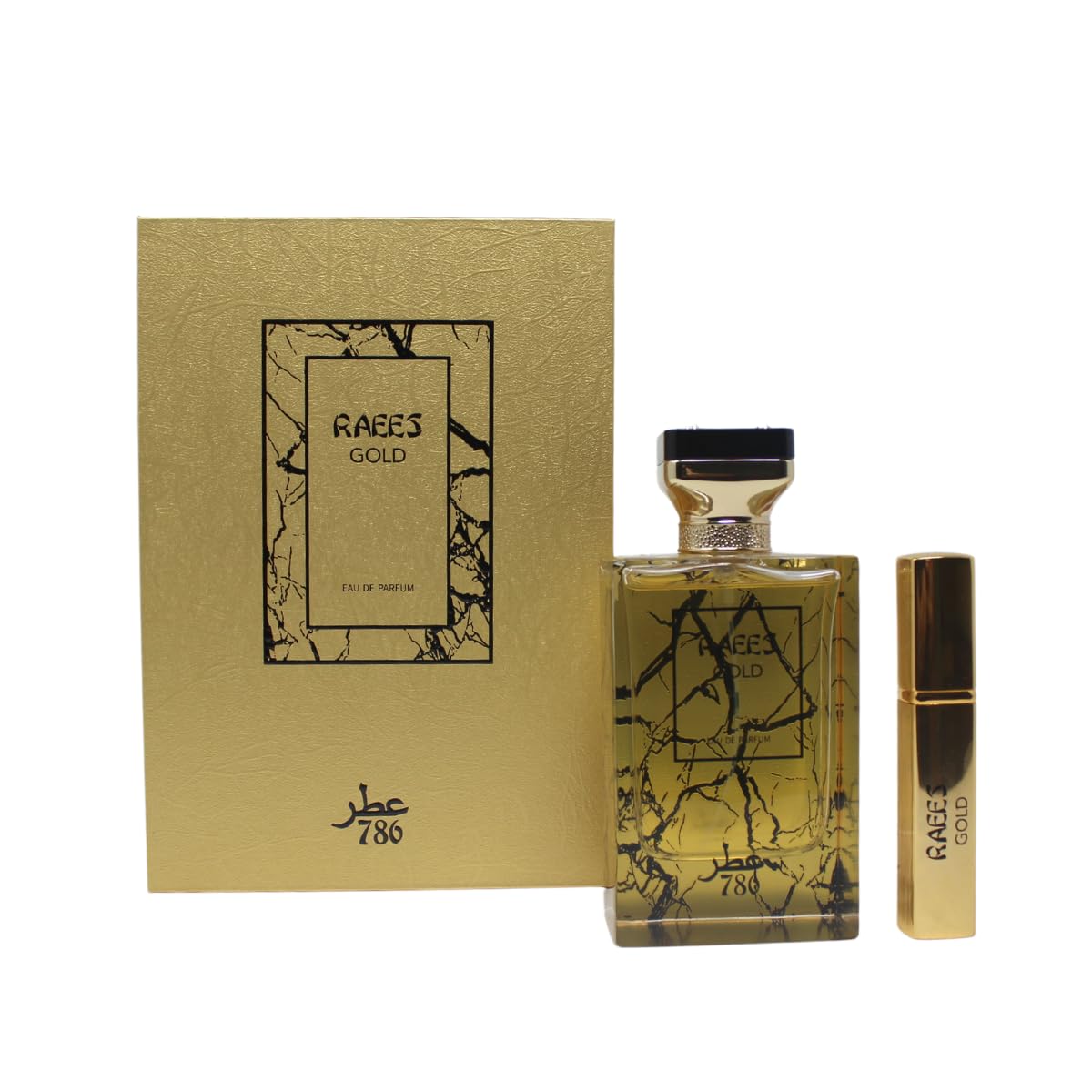 Perfume Jo Milano Raees Gold 786 Eau De Perfume, 100 Ml - Venta Internacional.