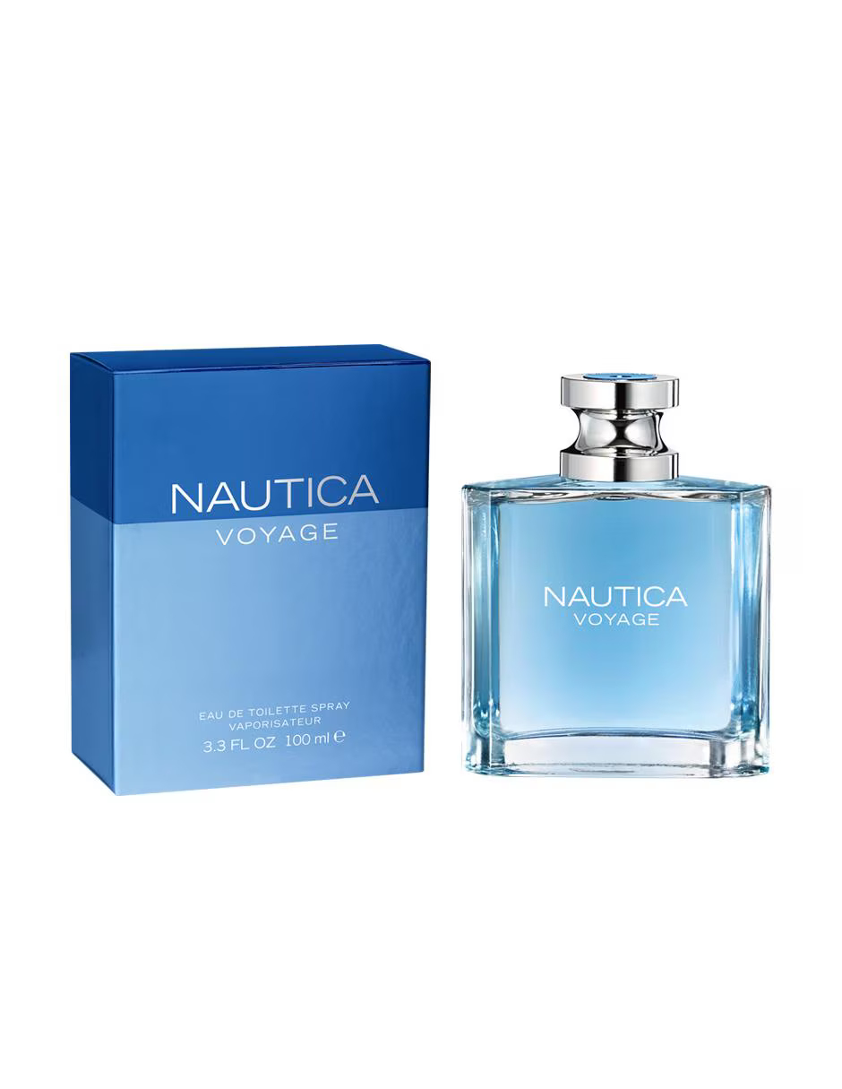 Foto 4 pulgar | Perfume Nautica Voyage Eau De Toilette + Termo de Agua de Regalo Güish
