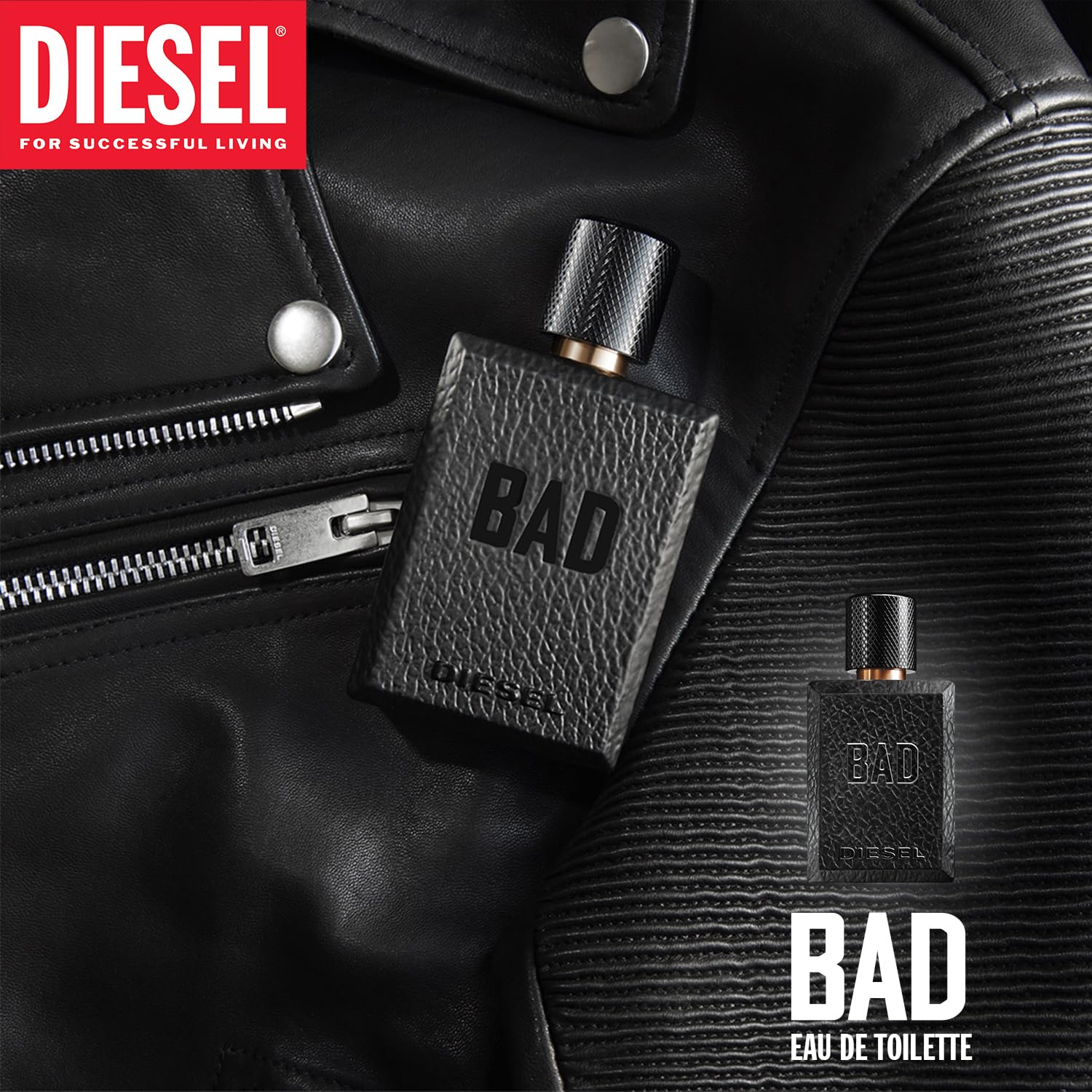 Foto 5 | Set De Regalo Con Fragancia Diesel Bad Para Hombre Eau De Toilette 30 Ml - Venta Internacional.