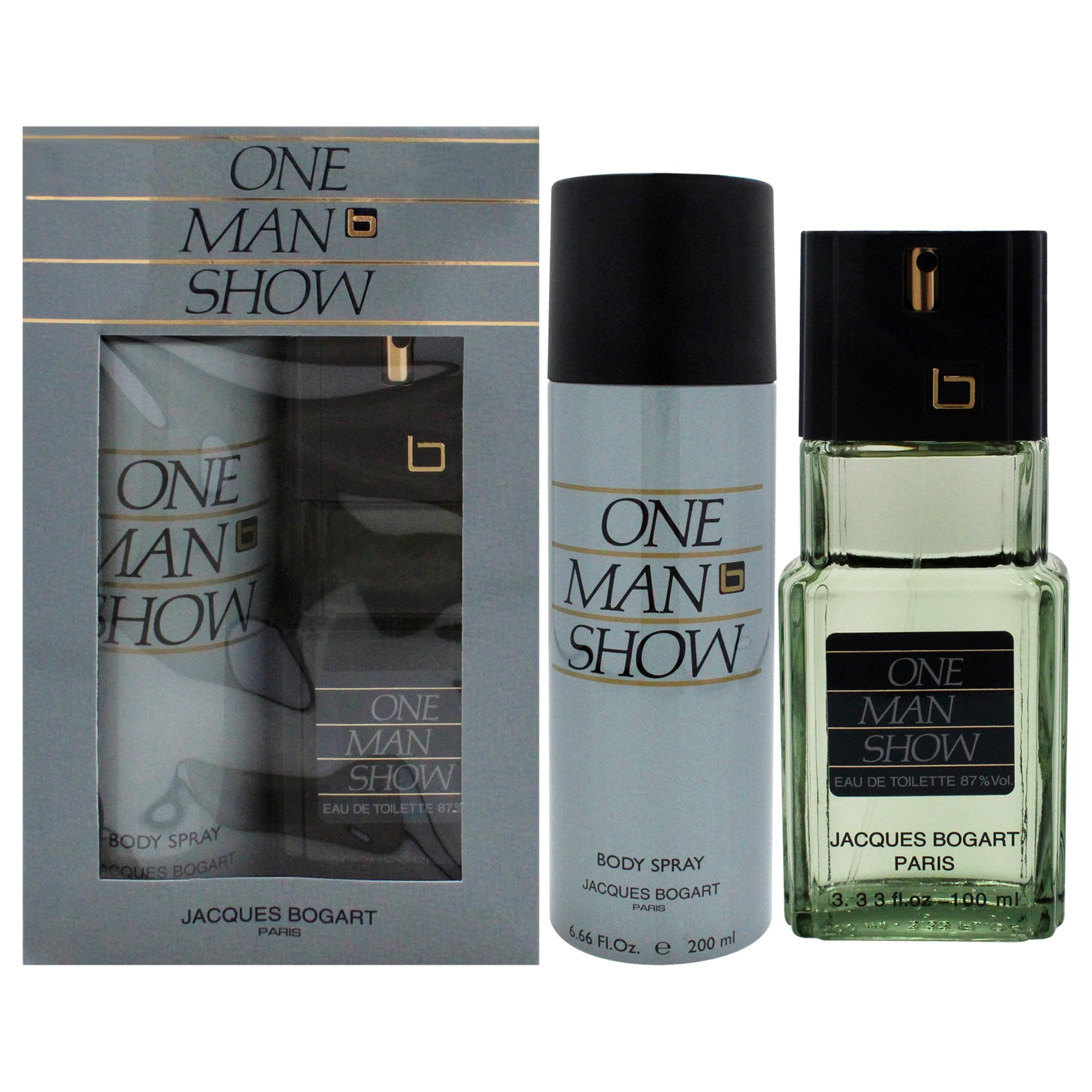 Foto 2 pulgar | Set De Regalo Perfume Jacques Bogart One Man Show De 2 Piezas Para Hombre - Venta Internacional.