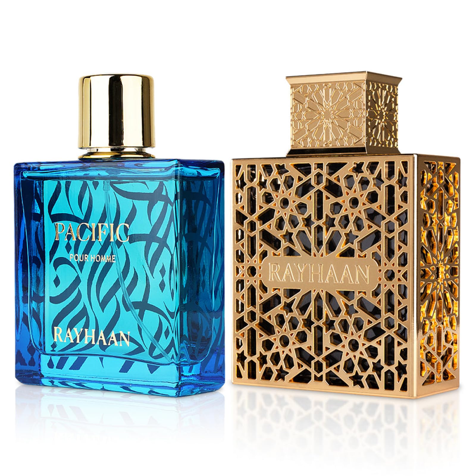 Paquete De Fragancias Rayhaan Elixir And Pacific Eau De Parfum 100 Ml - Venta Internacional.