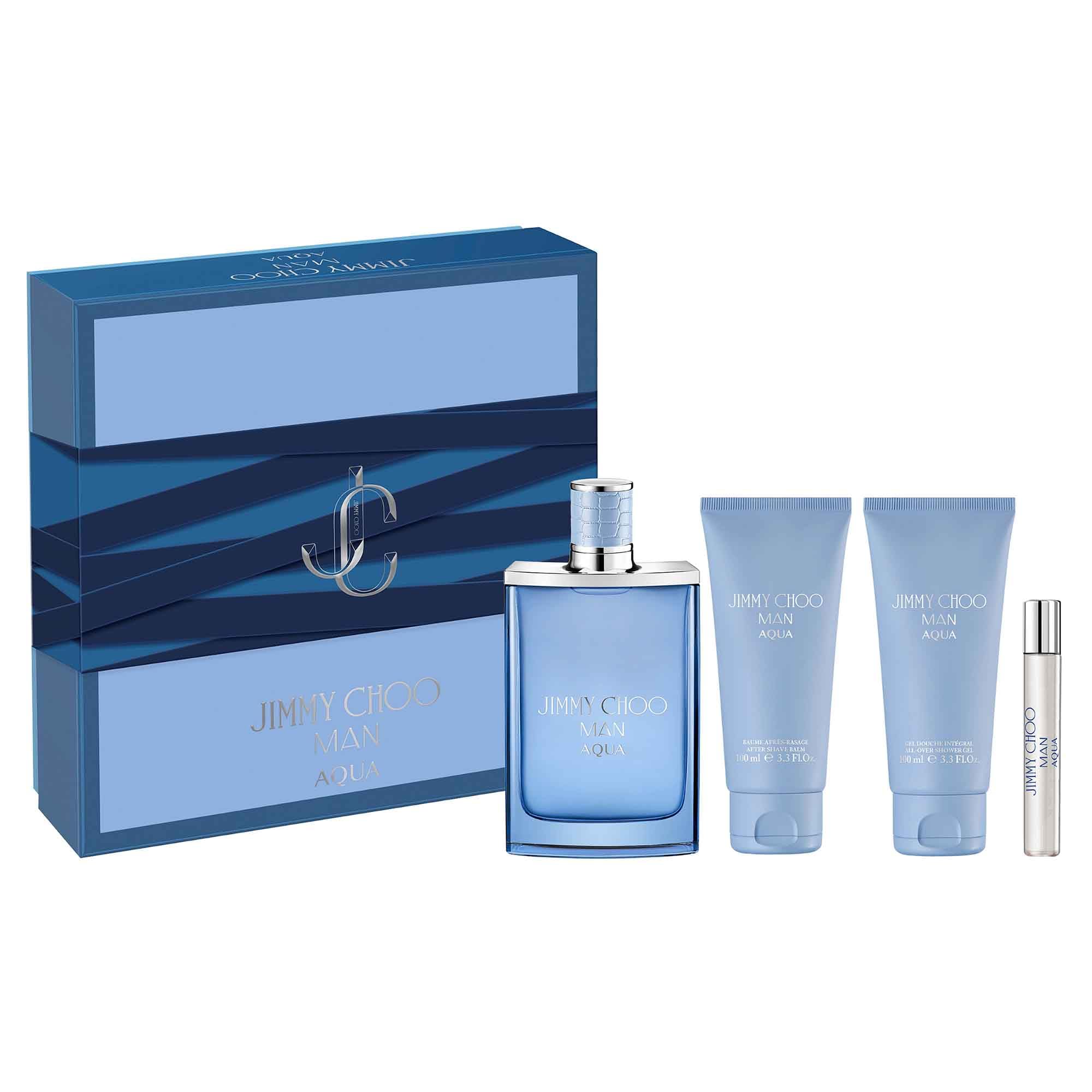 Foto 2 pulgar | Set De 4 Piezas De Perfume Jimmy Choo Man Aqua Edt Para Hombre - Venta Internacional.