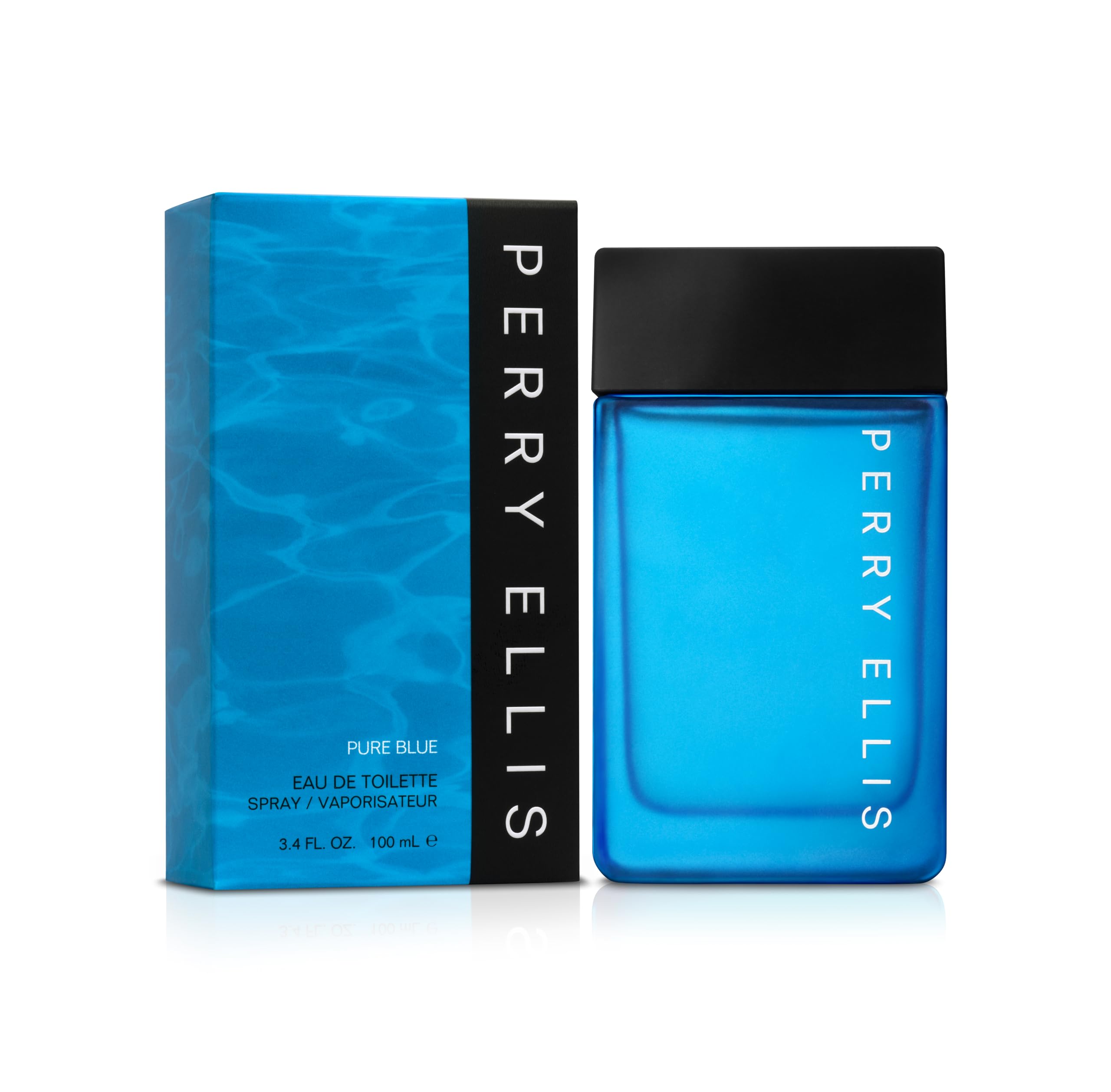 Foto 2 pulgar | Perfume Perry Ellis Pure Blue Para Hombre, 100 Ml, Eau De Toilette - Venta Internacional.