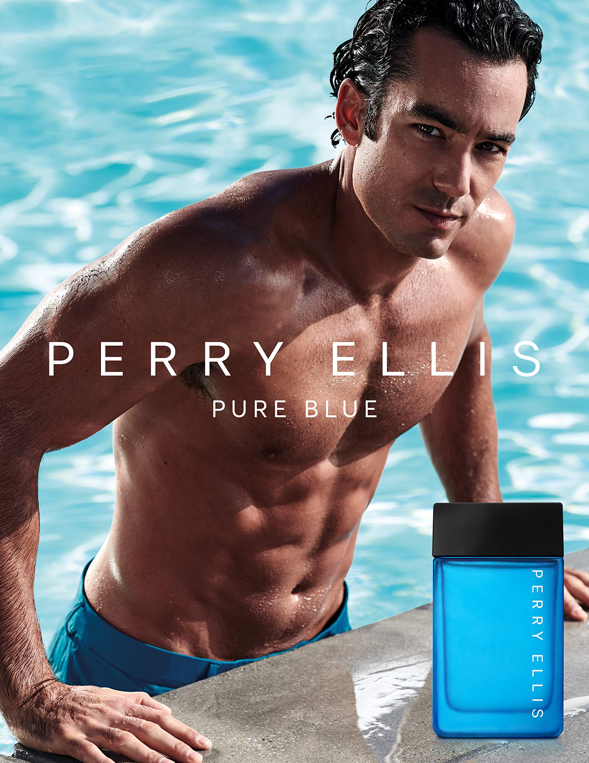 Foto 3 pulgar | Perfume Perry Ellis Pure Blue Para Hombre, 100 Ml, Eau De Toilette - Venta Internacional.