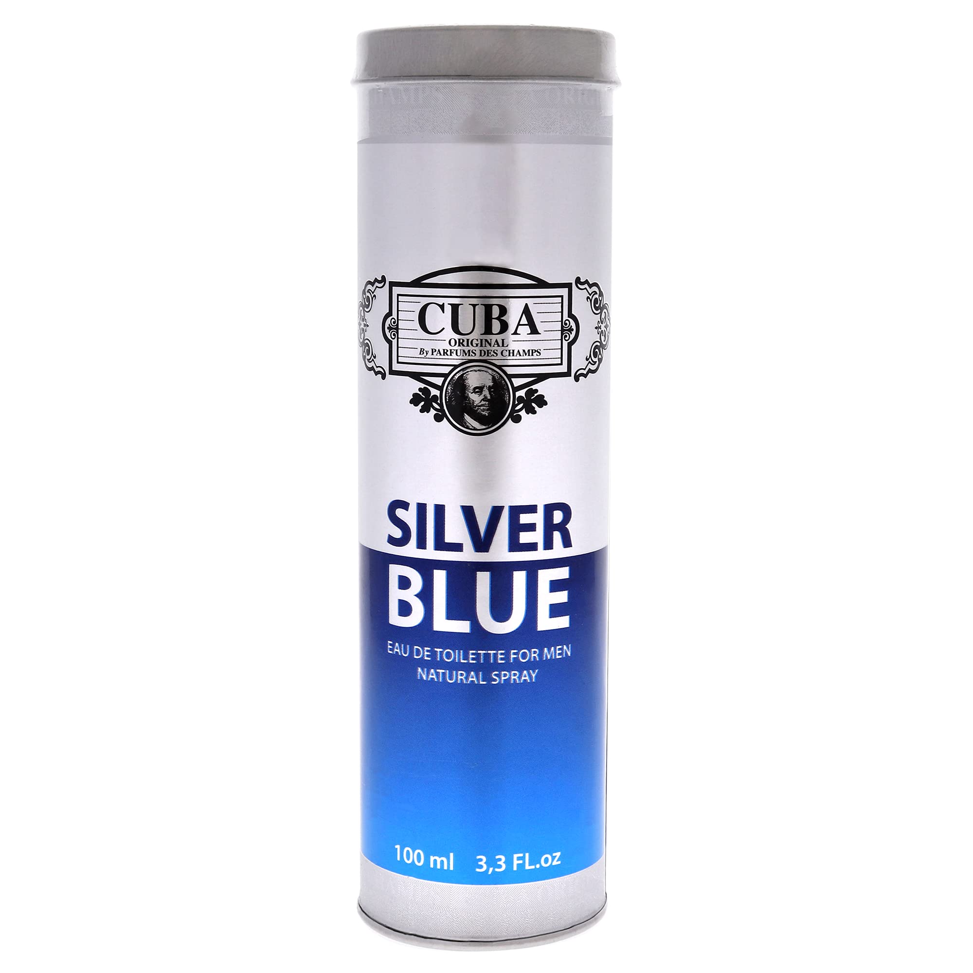 Foto 4 pulgar | Perfume Cuba Silver Blue Eau De Toilette 100 Ml Para Hombre - Venta Internacional.