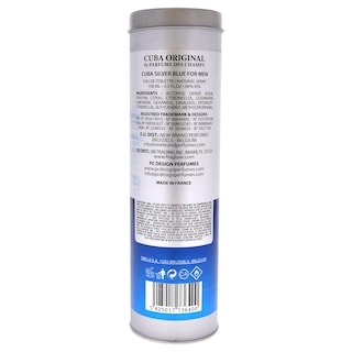 Foto 4 | Perfume Cuba Silver Blue Eau De Toilette 100 Ml Para Hombre - Venta Internacional.
