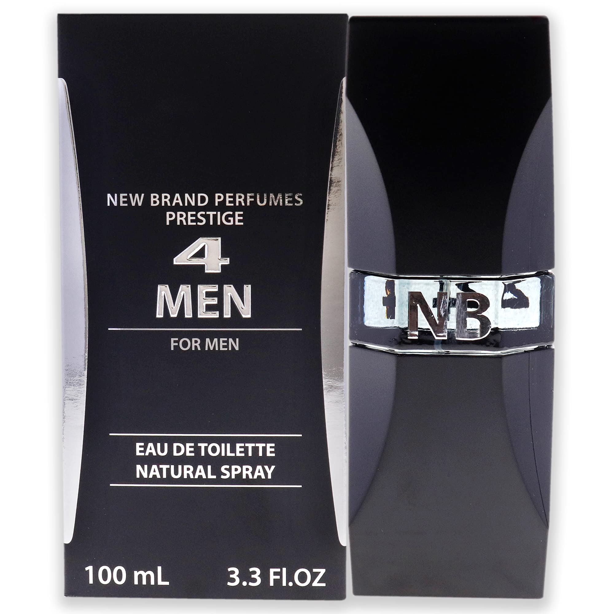 Perfume New Brand 4 Men Edt 100 Ml Para Hombre - Venta Internacional.