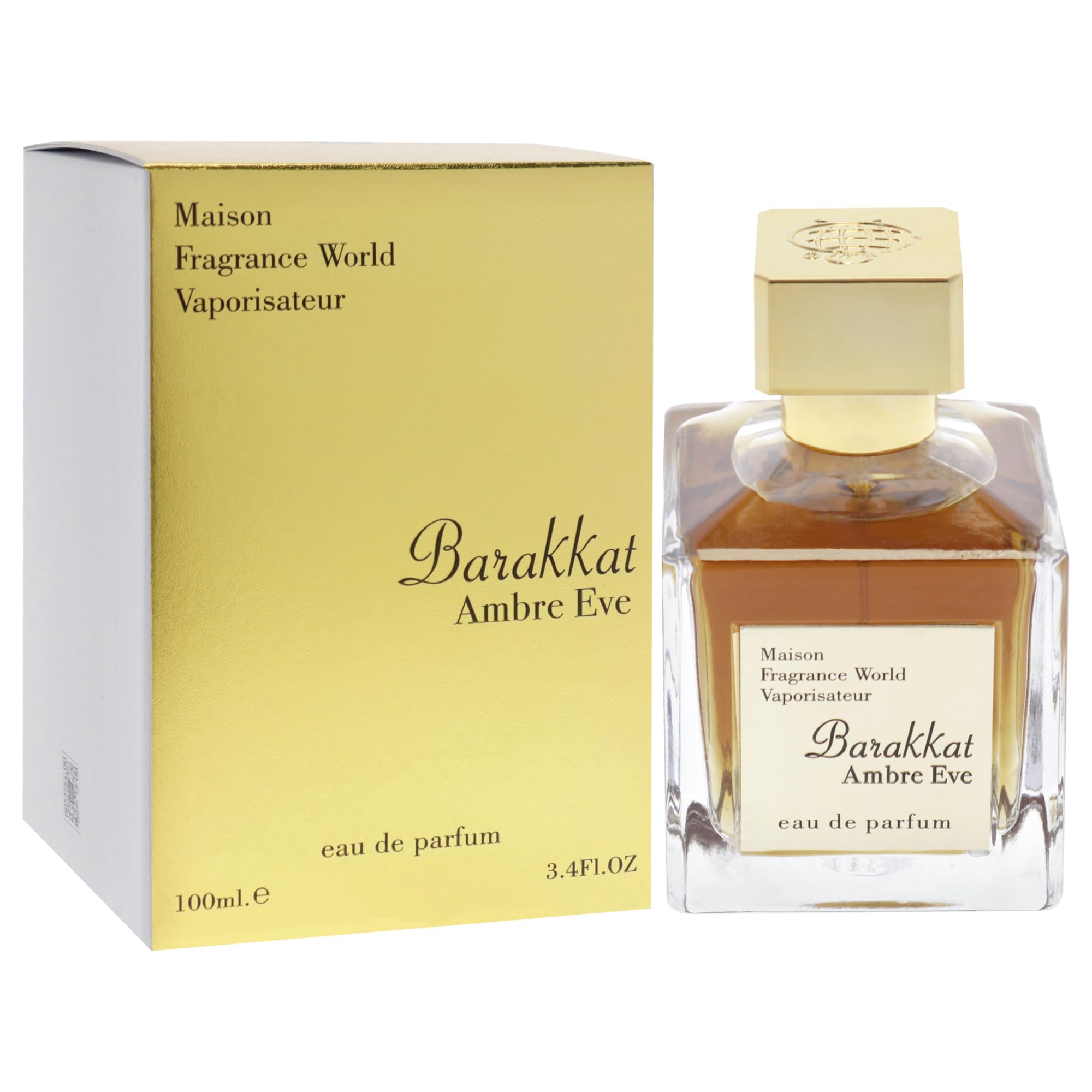 Foto 4 pulgar | Perfume Fragrance World Maison Barakkat Amber Eve Eau de Parfum 100 ml - Venta Internacional