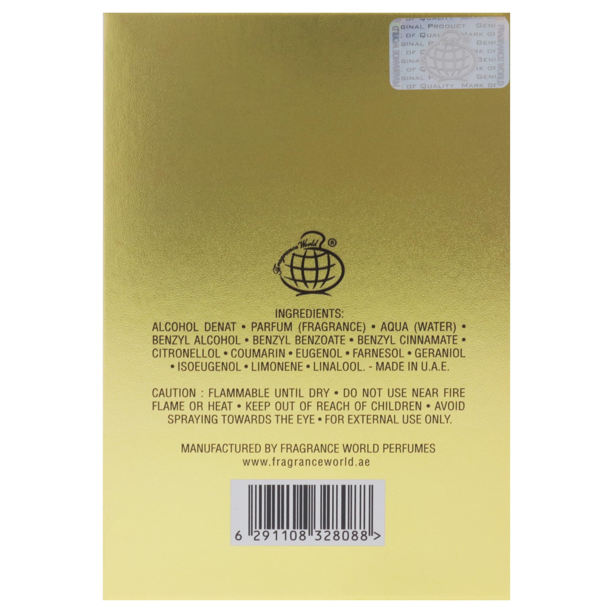 Foto 8 pulgar | Perfume Fragrance World Maison Barakkat Amber Eve Eau de Parfum 100 ml - Venta Internacional