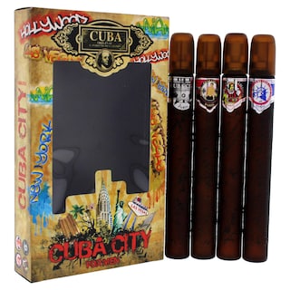 Foto 3 | Set De Perfumes Cuba City Para Hombre (hollywood + Vegas + Miami + N) - Venta Internacional.