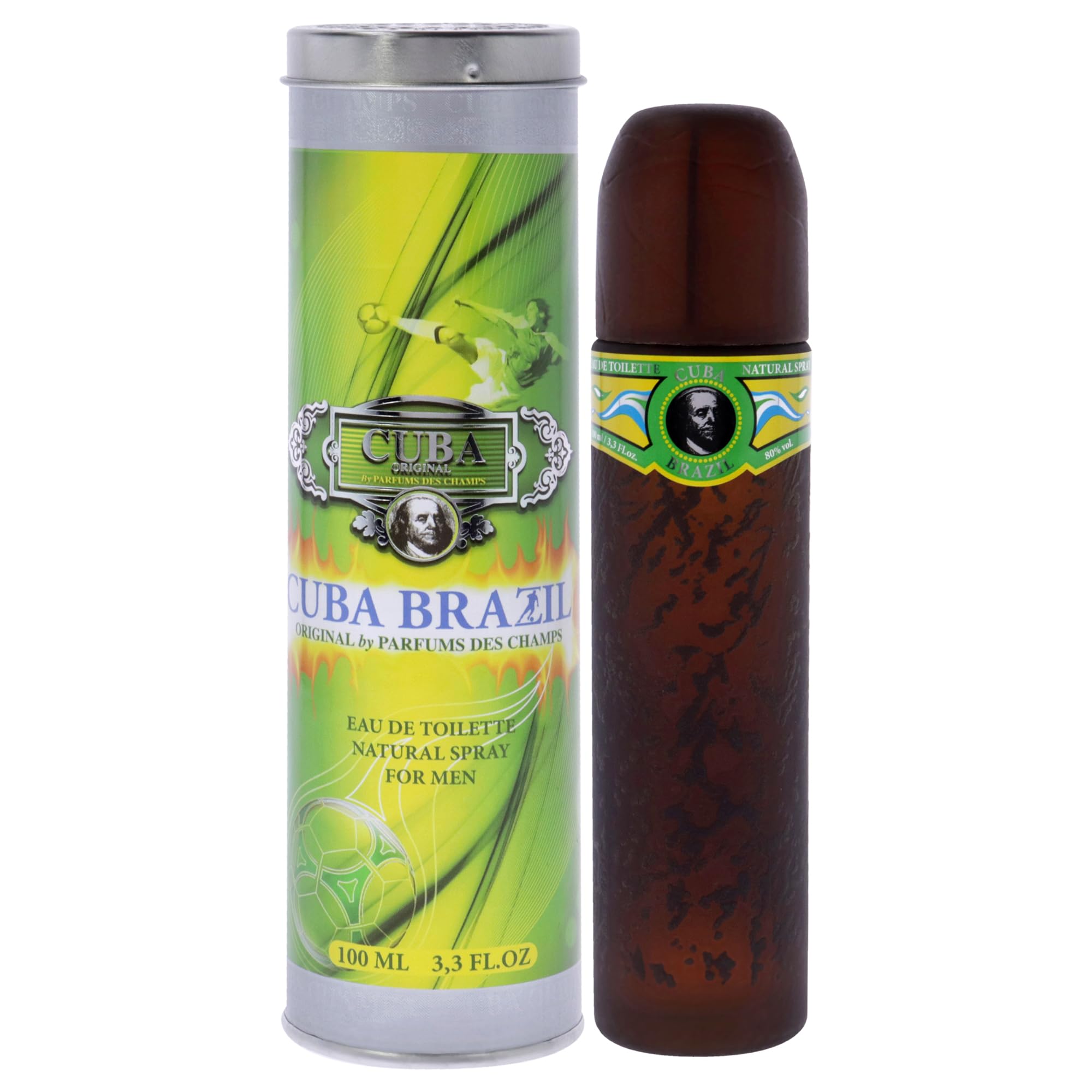 Foto 2 pulgar | Perfume Cuba Brazil Eau De Toilette 100 Ml Para Hombre - Venta Internacional.