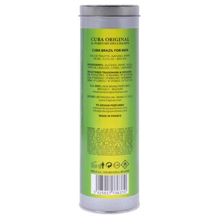 Foto 4 | Perfume Cuba Brazil Eau De Toilette 100 Ml Para Hombre - Venta Internacional.
