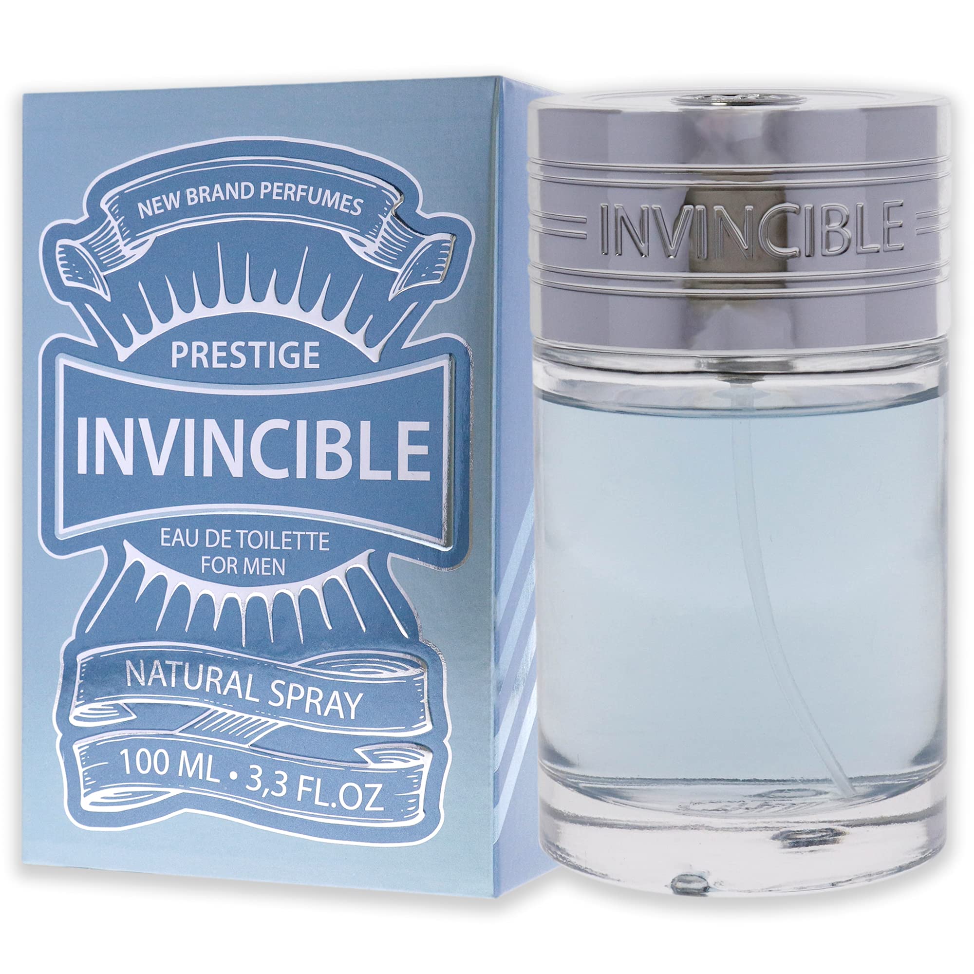 Foto 4 | Perfume New Brand Prestige Invincible Edt 100 Ml Para Hombre - Venta Internacional.