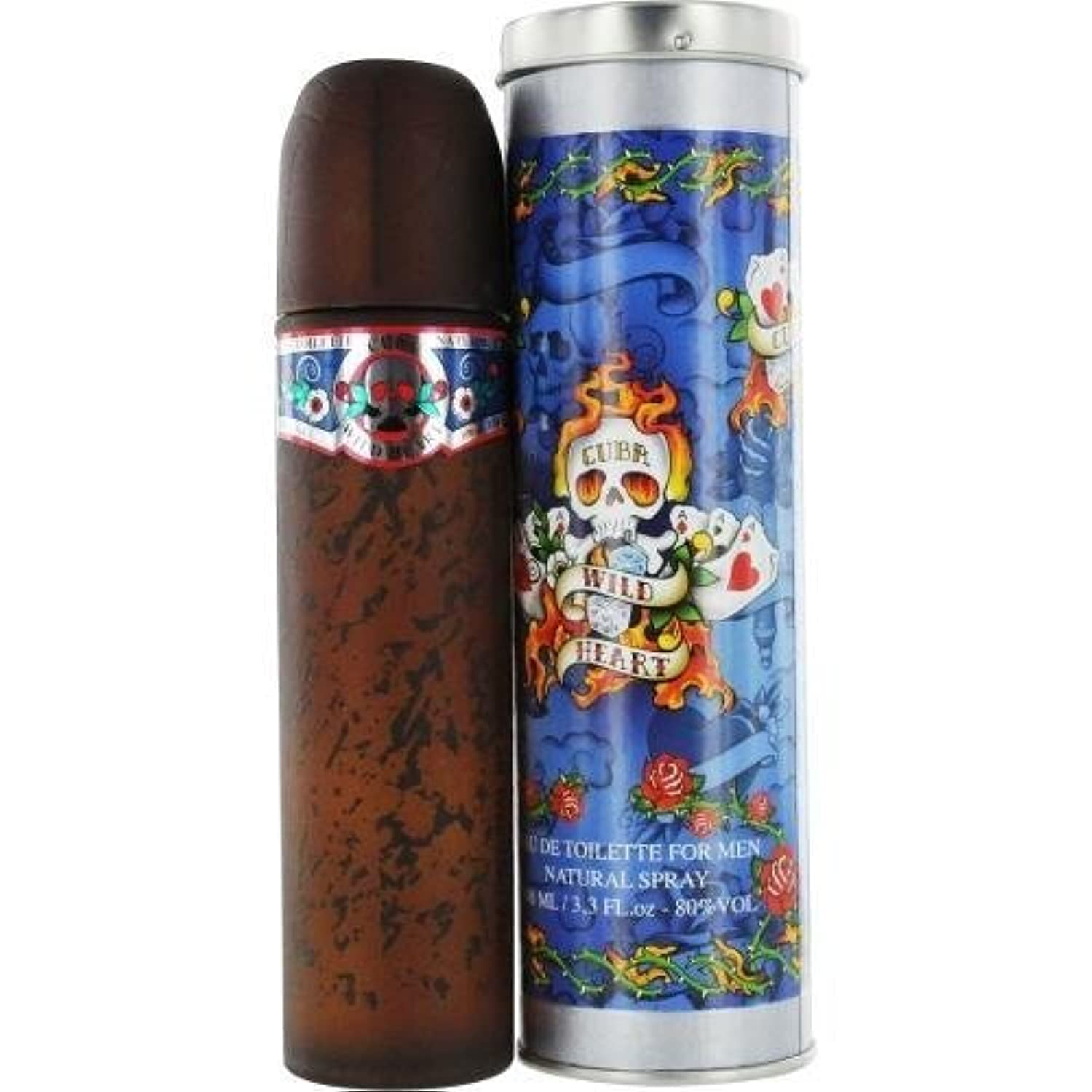 Perfume Cuba Wildheart Eau De Toilette 100 Ml Para Hombre - Venta Internacional.