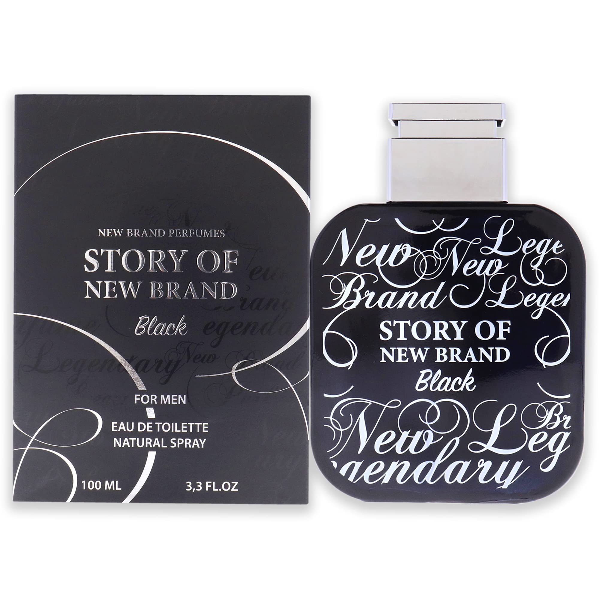 Perfume New Brand Story Of Black Edt 100 Ml Para Hombre - Venta Internacional.
