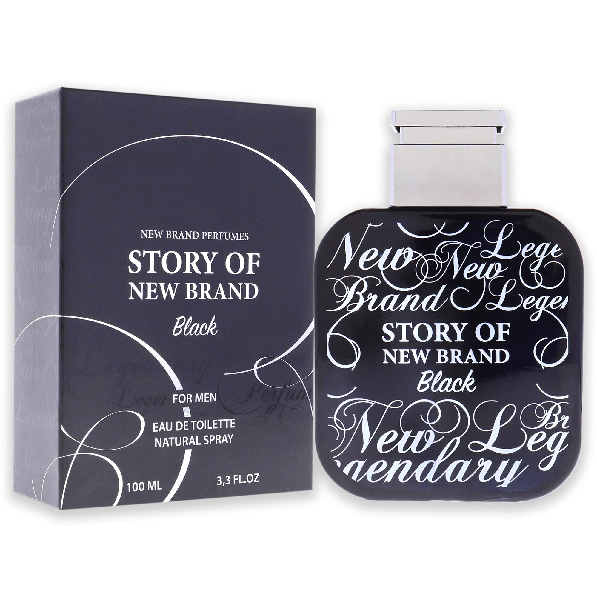 Foto 4 pulgar | Perfume New Brand Story Of Black Edt 100 Ml Para Hombre - Venta Internacional.