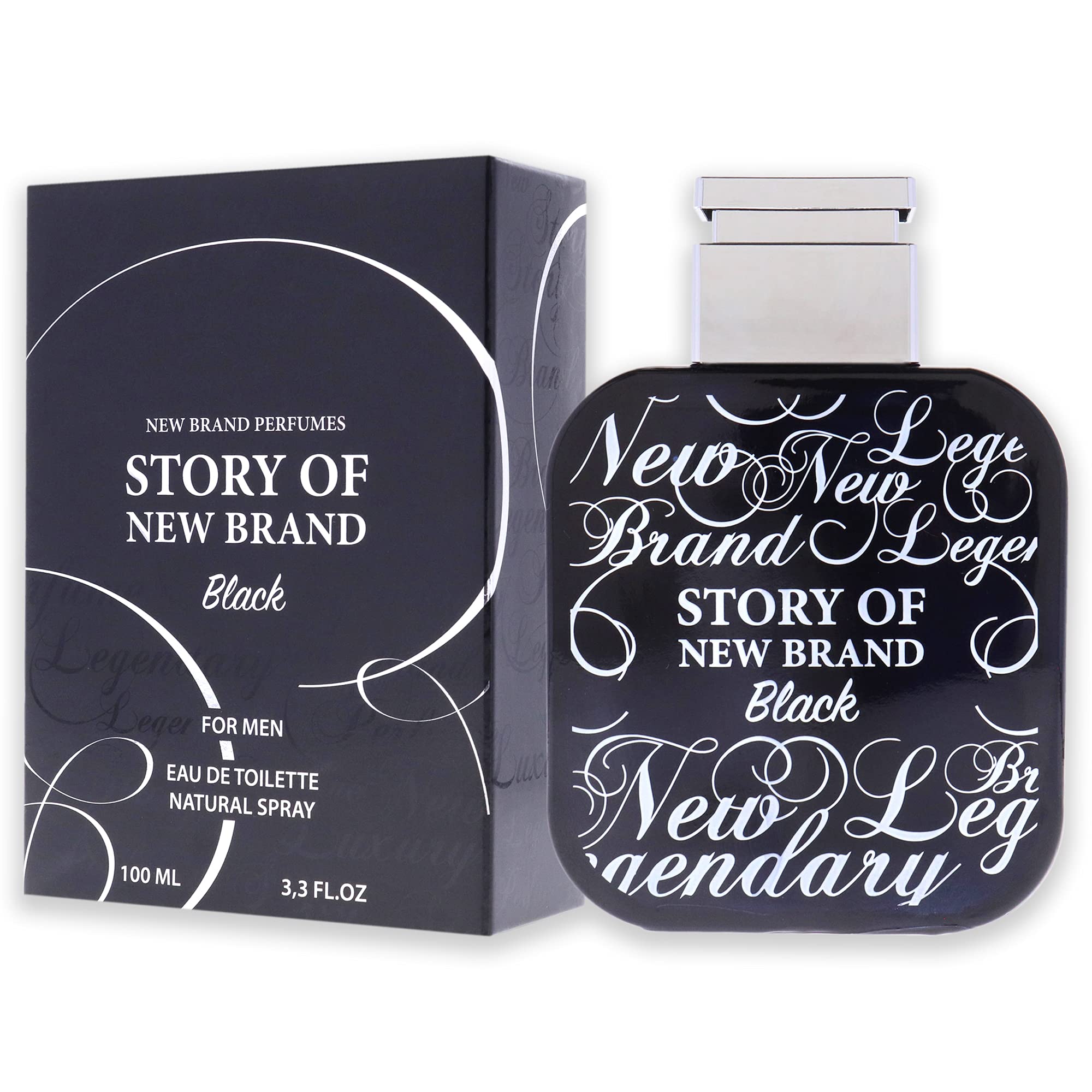 Foto 5 pulgar | Perfume New Brand Story Of Black Edt 100 Ml Para Hombre - Venta Internacional.
