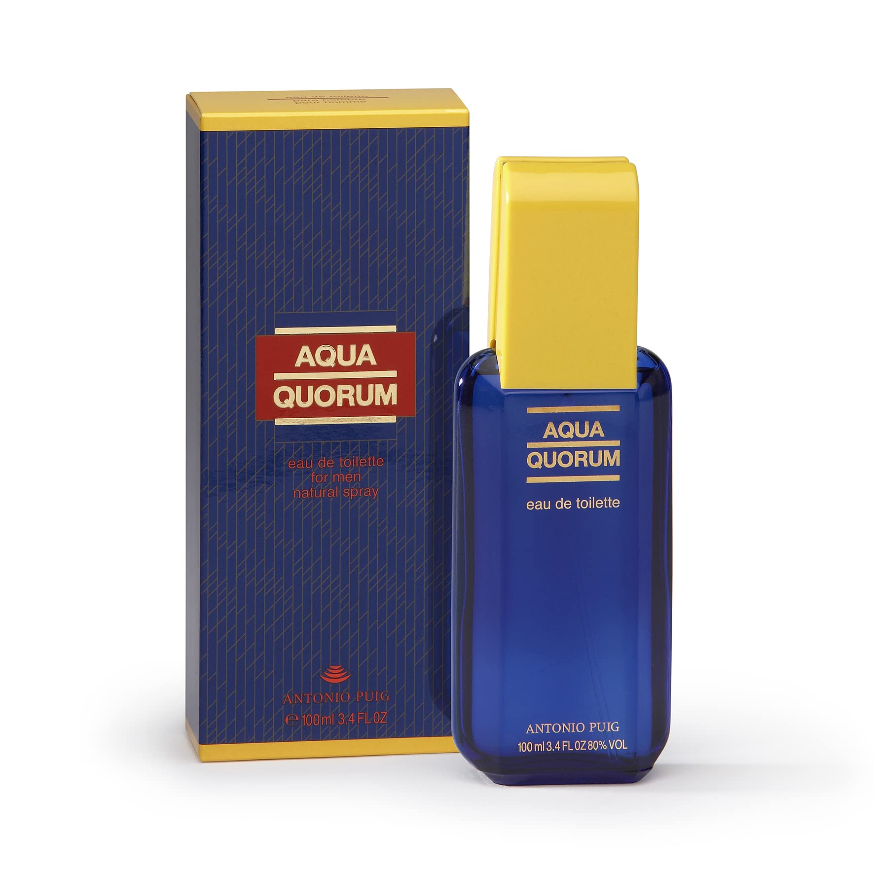 Foto 2 pulgar | Perfume Quorum Antonio Puig Aqua Para Hombre Edt 100 Ml - Venta Internacional.