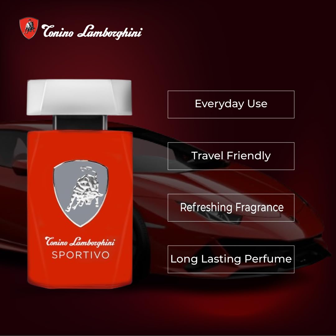 Foto 3 pulgar | Perfume Torino Lamborghini Tonino Lamborghini Sportivo Edt 1 - Venta Internacional.
