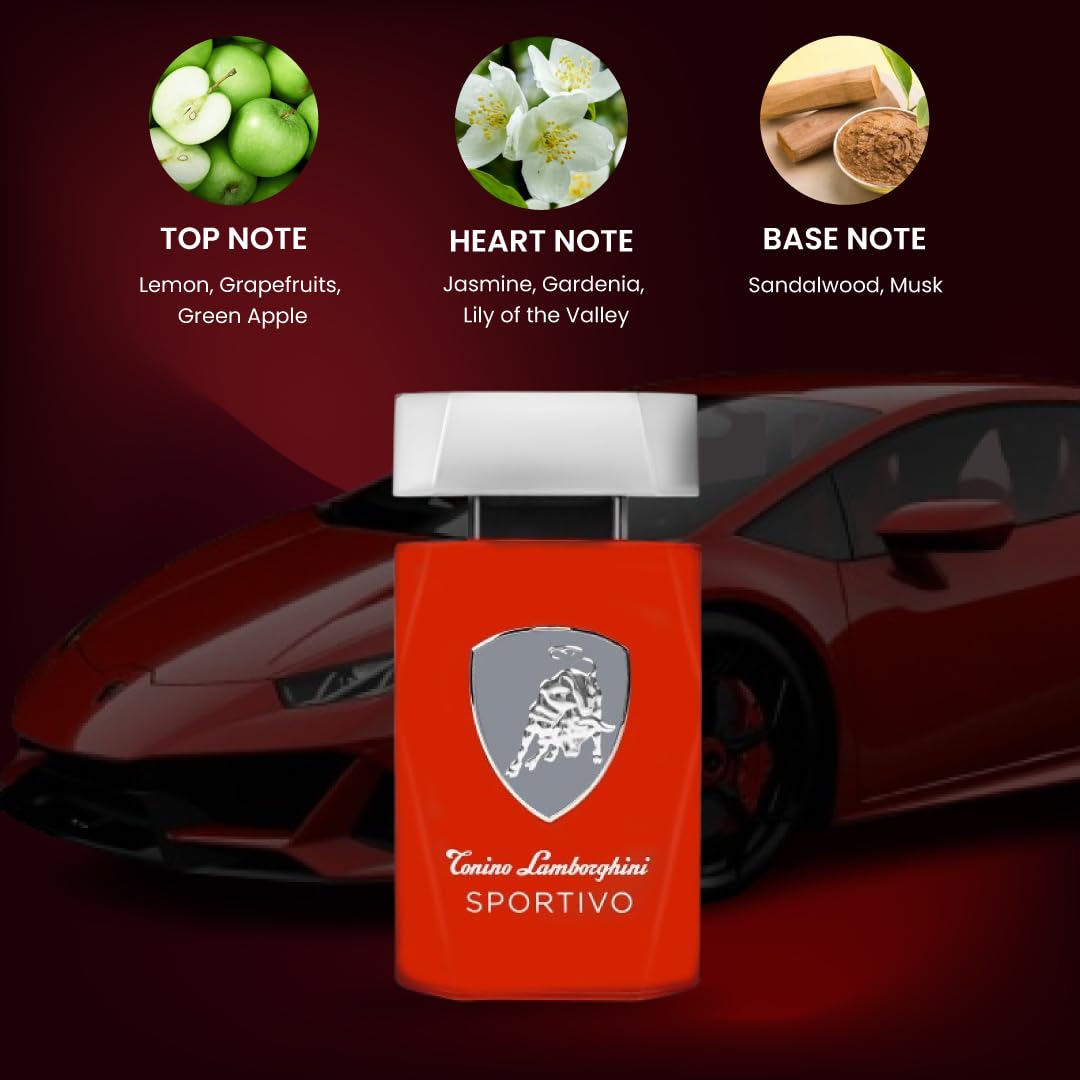 Foto 5 pulgar | Perfume Torino Lamborghini Tonino Lamborghini Sportivo Edt 1 - Venta Internacional.