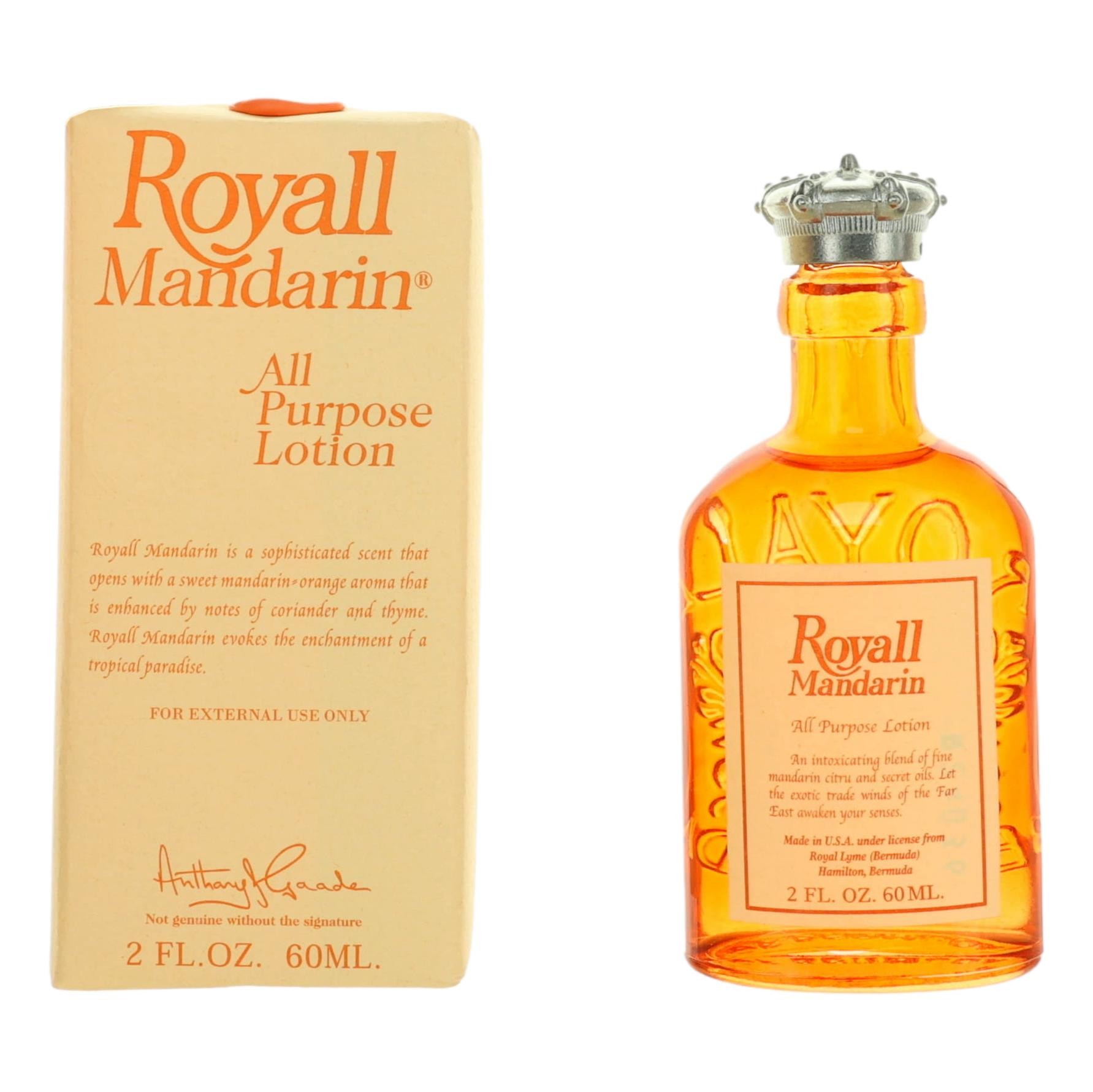 Lotion Royall Fragrances Royall Mandarin 60 Ml Para Hombre - Venta Internacional.