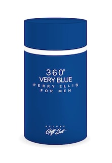 Foto 1 | Perfume Perry Ellis 360 Very Blue Para Hombre, 100 Ml, Regalo De 3 Piezas - Venta Internacional.