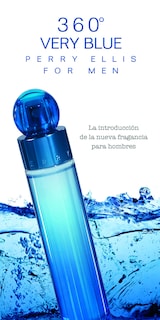Foto 5 | Perfume Perry Ellis 360 Very Blue Para Hombre, 100 Ml, Regalo De 3 Piezas - Venta Internacional.