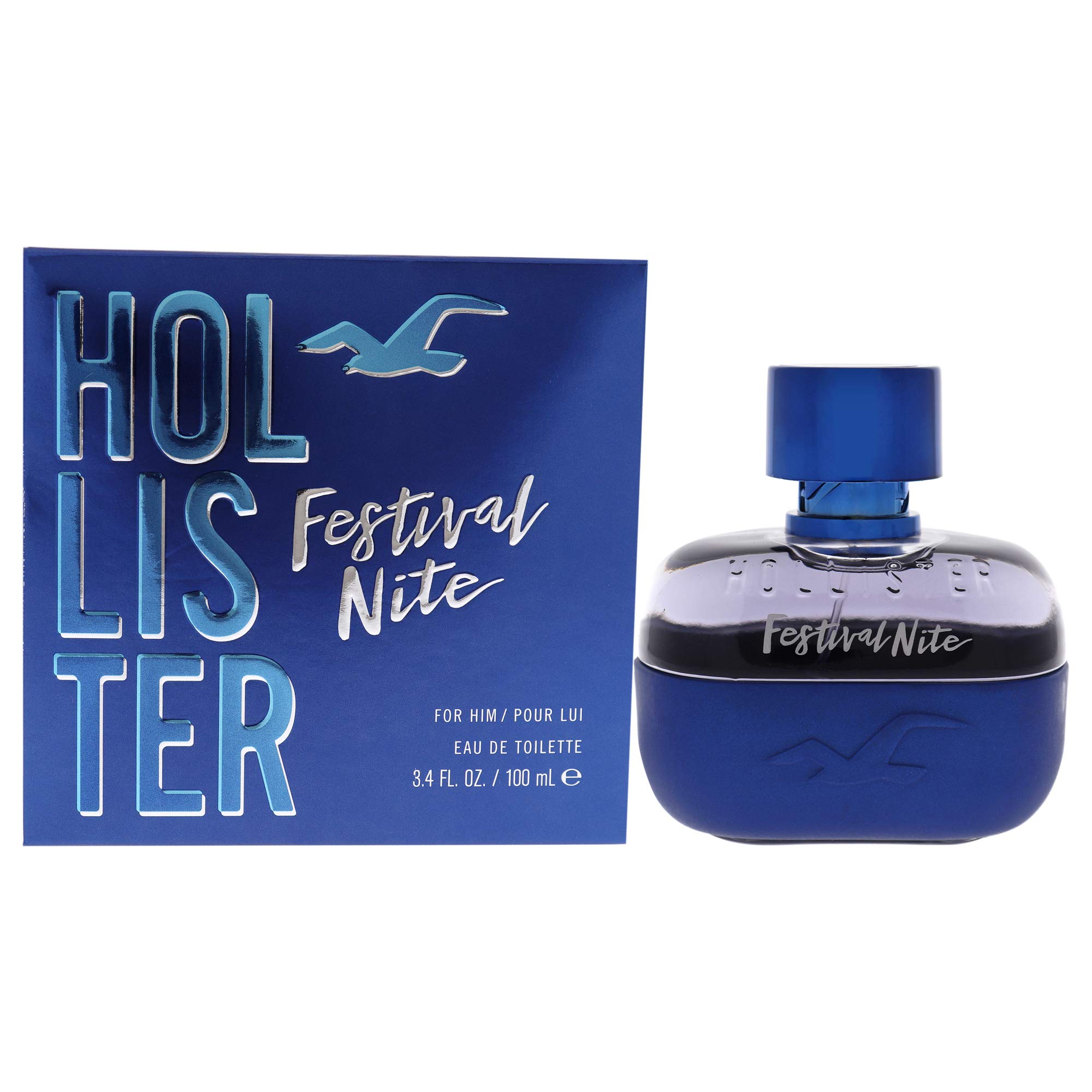 Foto 2 pulgar | Perfume Hollister Festival Nite Edt En Aerosol, 100 Ml, Para Hombre - Venta Internacional.