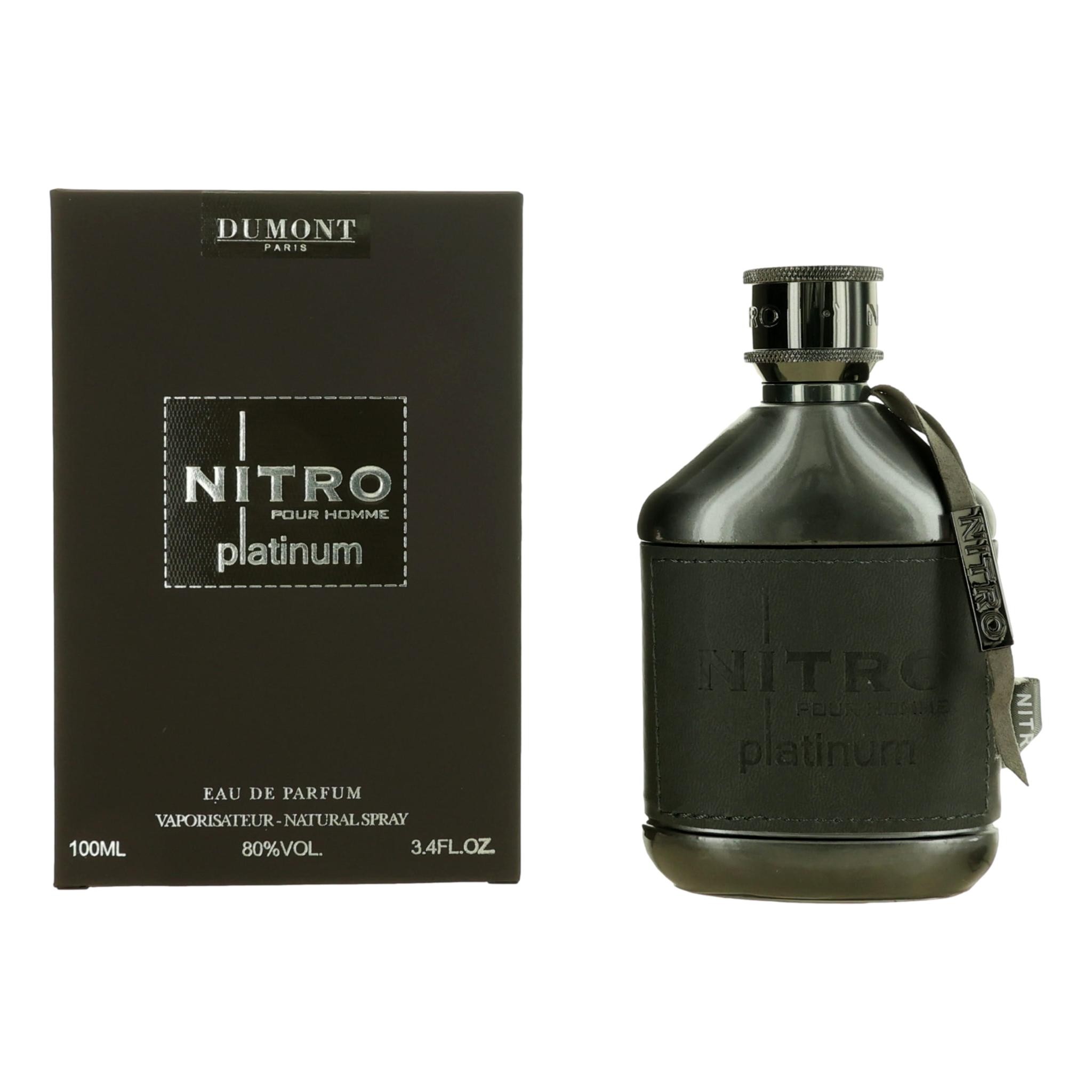 Perfume Dumont Nitro Platinum Eau De Parfum 100 Ml Para Hombre - Venta Internacional.