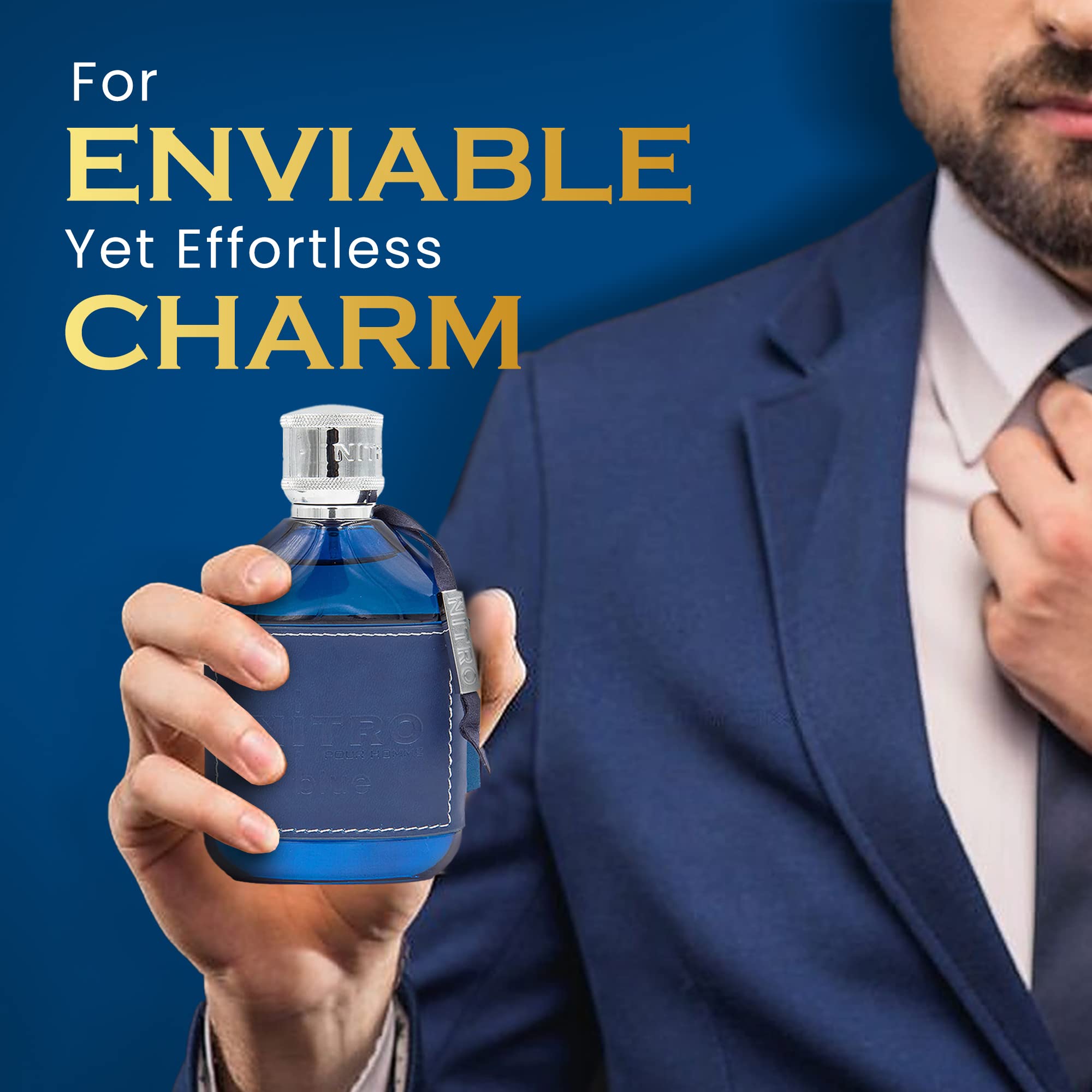 Foto 6 pulgar | Perfume Dumont Nitro Blue Eau De Parfum 100 Ml Para Hombre - Venta Internacional.