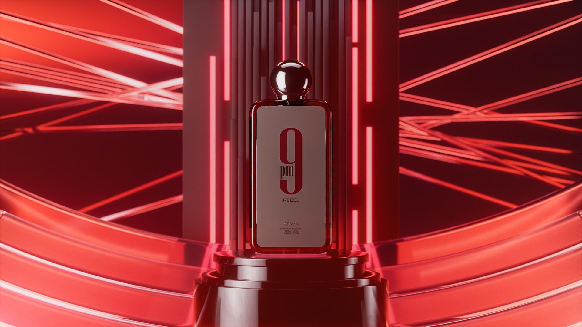 Foto 5 pulgar | Perfume Afnan 9 Pm Rebel Eau De Parfum, 100 Ml, Para Hombre Y Mujer - Venta Internacional.