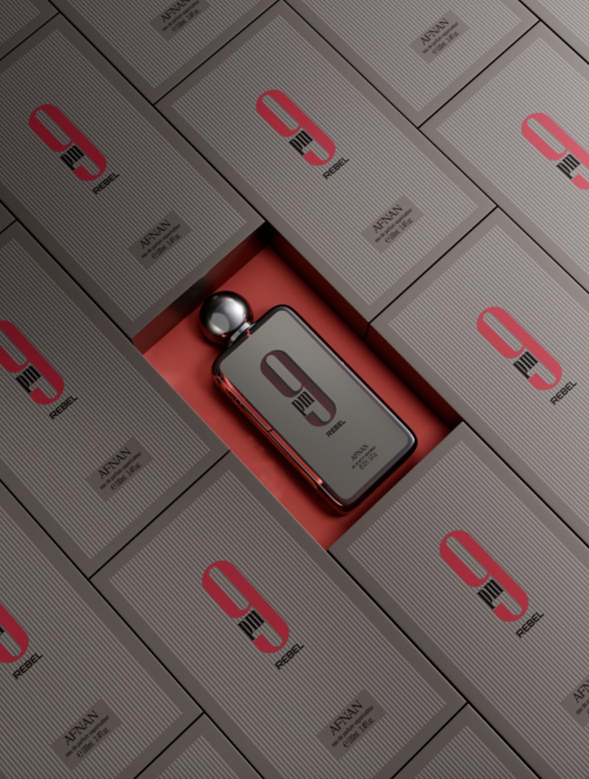 Foto 7 | Perfume Afnan 9 Pm Rebel Eau De Parfum, 100 Ml, Para Hombre Y Mujer - Venta Internacional.