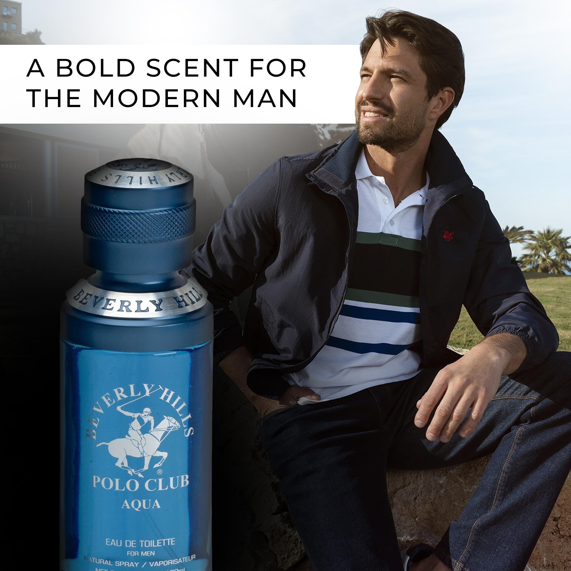 Foto 8 pulgar | Perfume Beverly Hills Polo Club Aqua Eau De Toilette 100 Ml M - Venta Internacional.