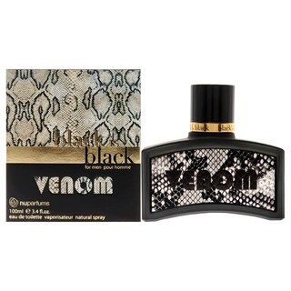 Foto 1 | Perfume Nu Parfums Black Is Black Venom Eau De Toilette 100 Ml - Venta Internacional